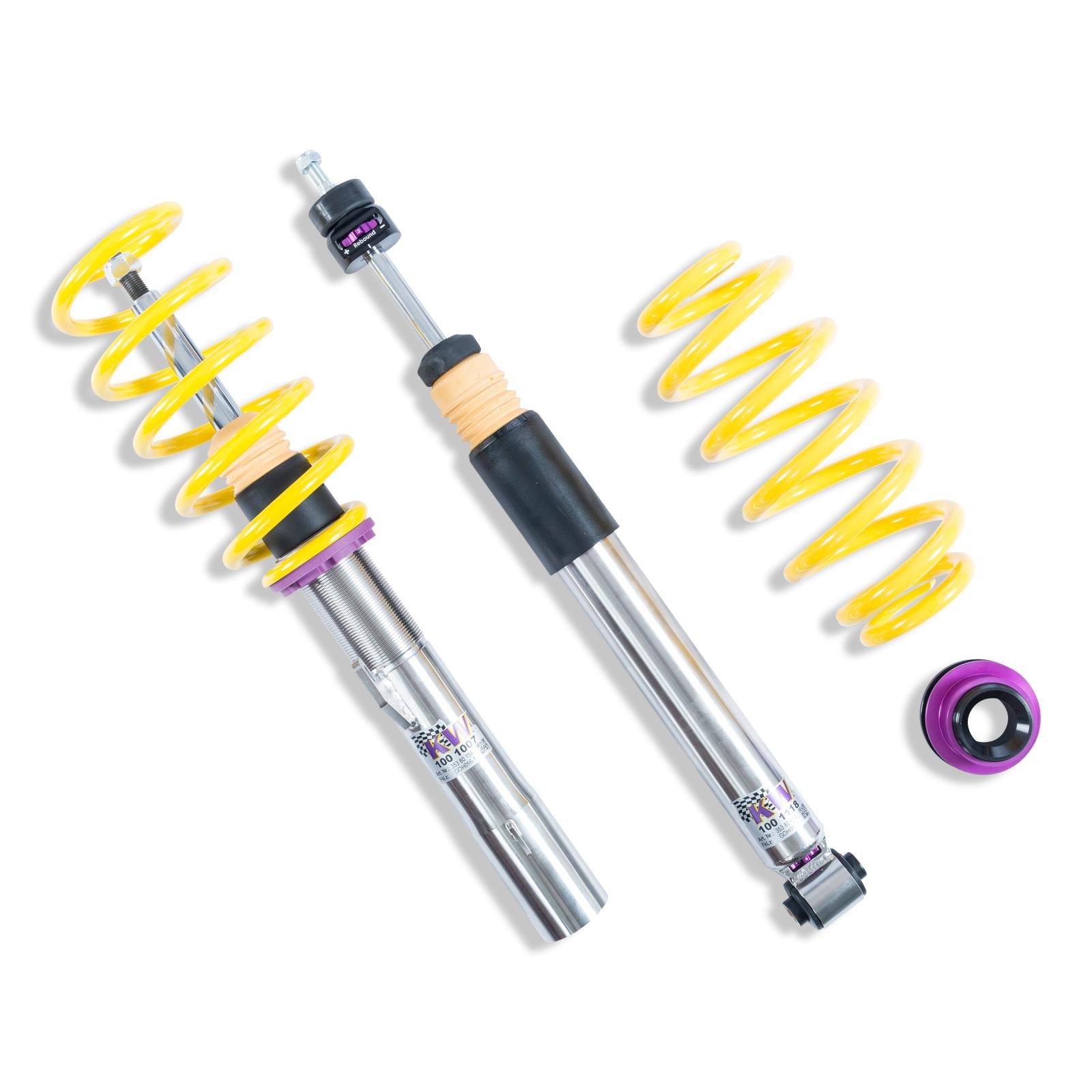 KW Coilover suspension V3 inox (incl. deactivation for electronic dampers) VW PASSAT Estate (3G5, CB5) 08/2014- (352800BS)