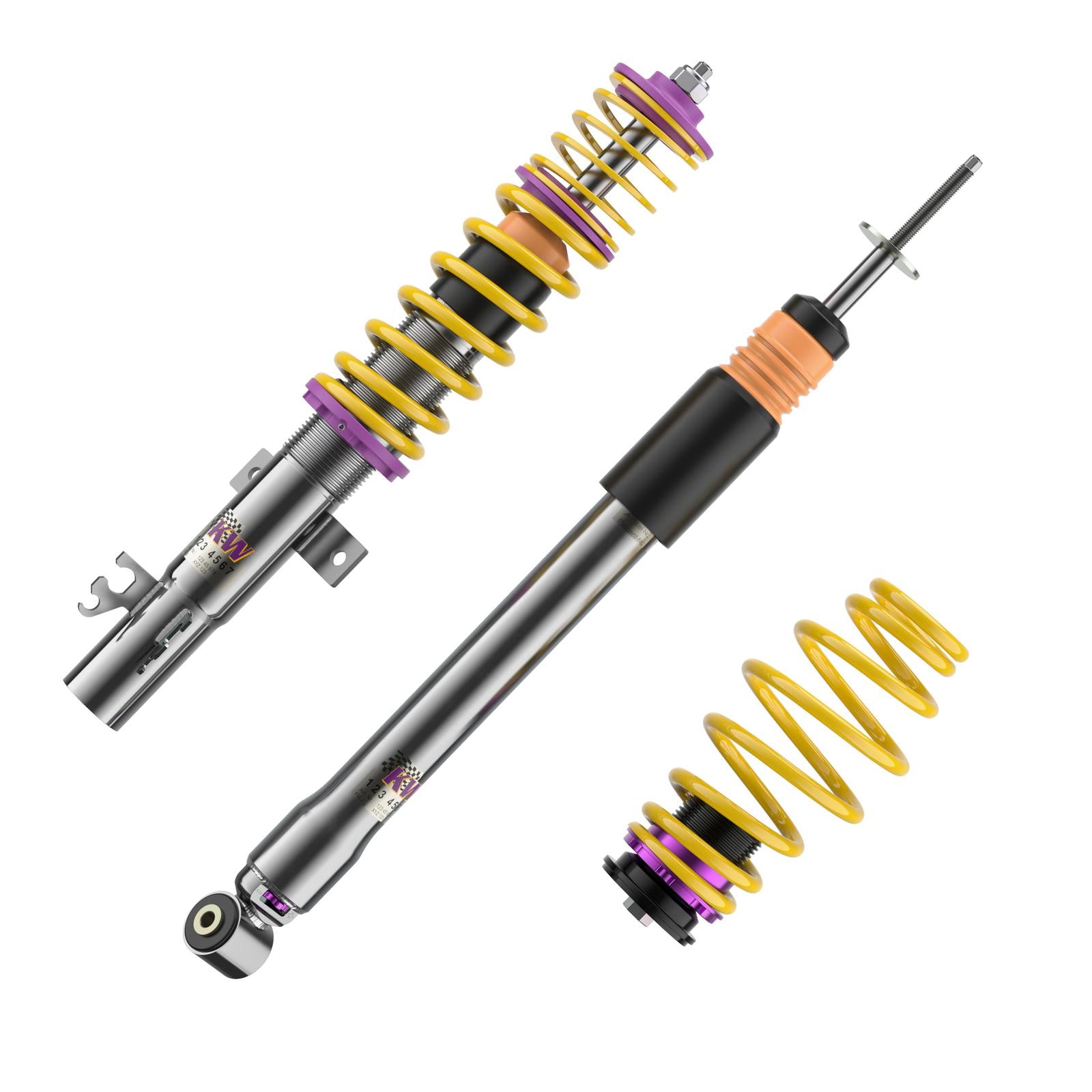 KW Coilover suspension V3 inox VW UP (121, 122, BL1, BL2, BL3, 123) 08/2011- (352800BV)