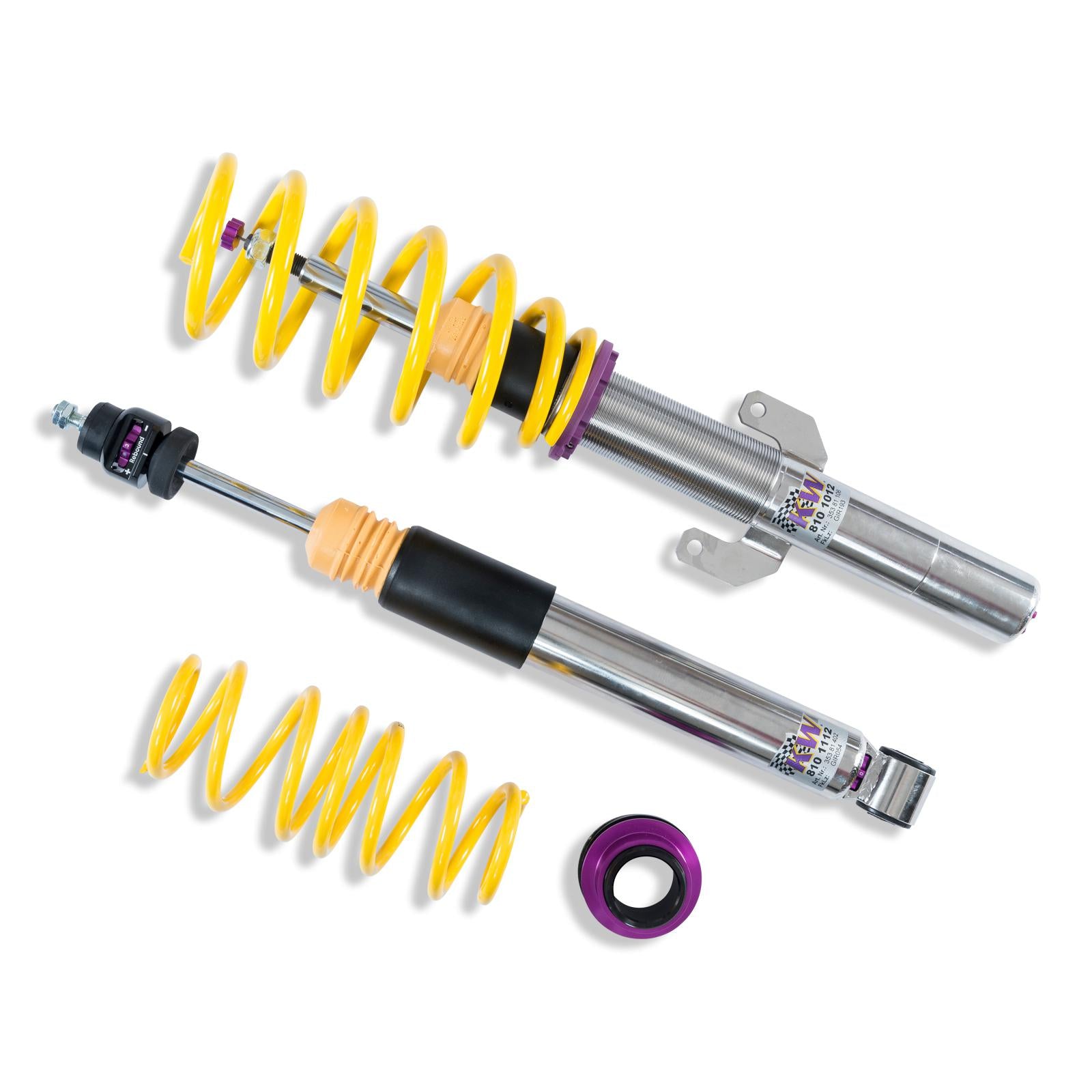 KW Coilover suspension V3 inox VW Polo (AW1, BZ1) 06/2017-