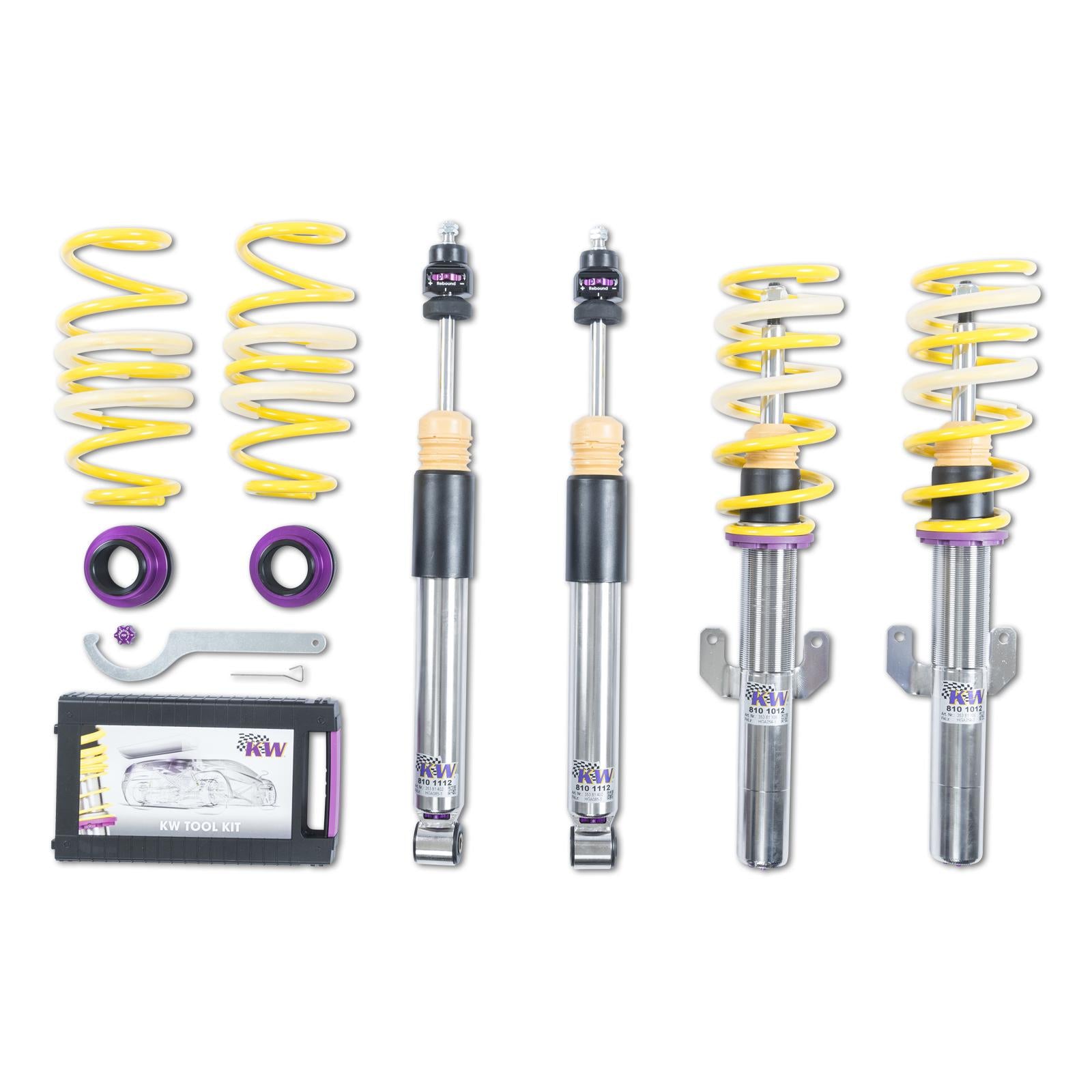 KW Coilover suspension V3 inox SEAT ARONA (KJ7) 07/2017-