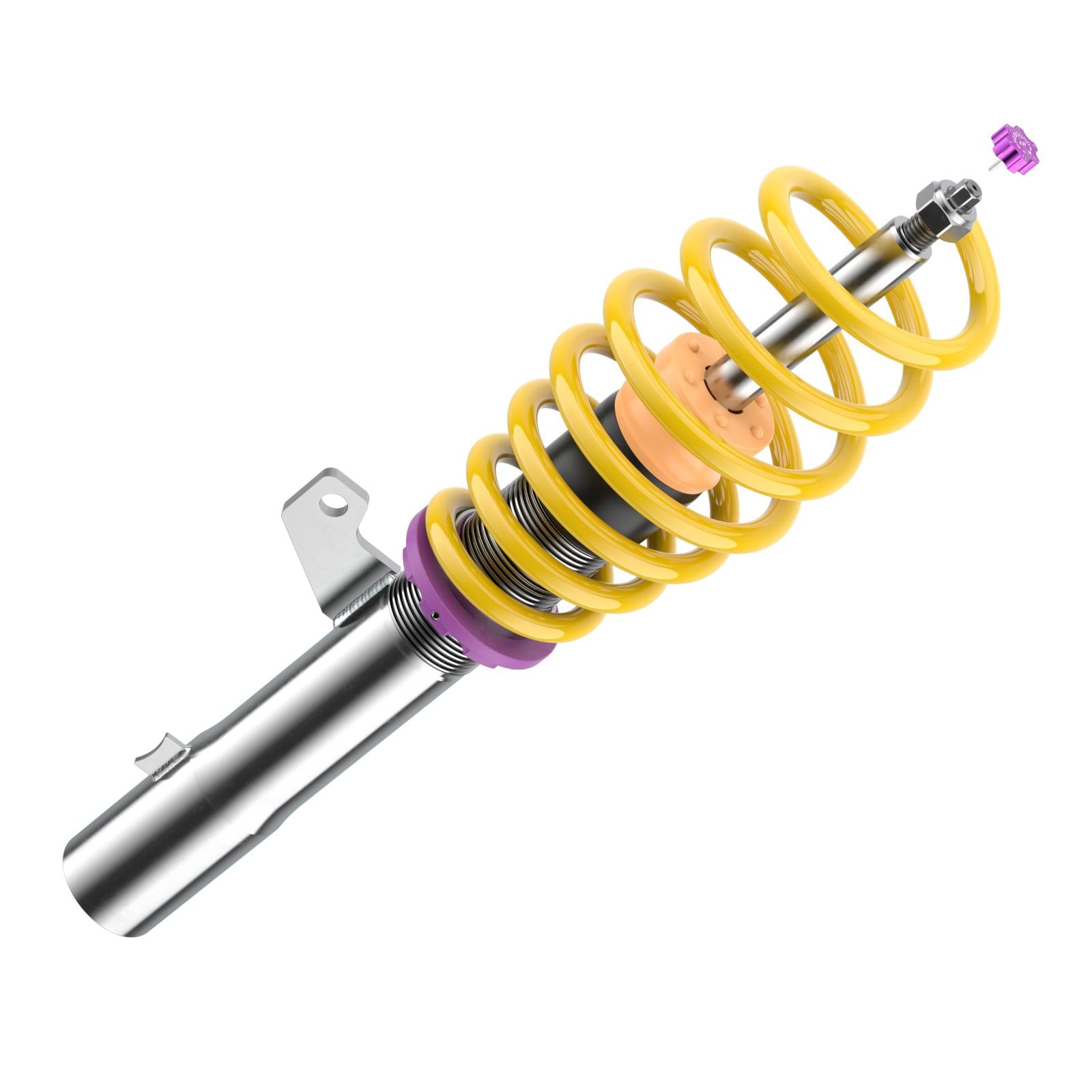 KW Coilover suspension V3 inox (incl. deactivation for electronic dampers) VW GOLF VIII (CD1) 07/2019- (352800CV)