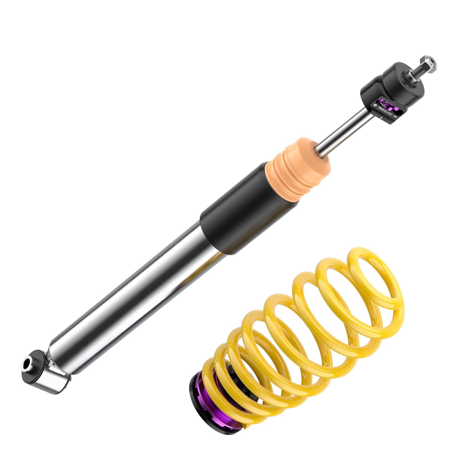 KW Coilover suspension V3 inox (incl. deactivation for electronic dampers) VW GOLF VIII (CD1) 07/2019- (352800CV)