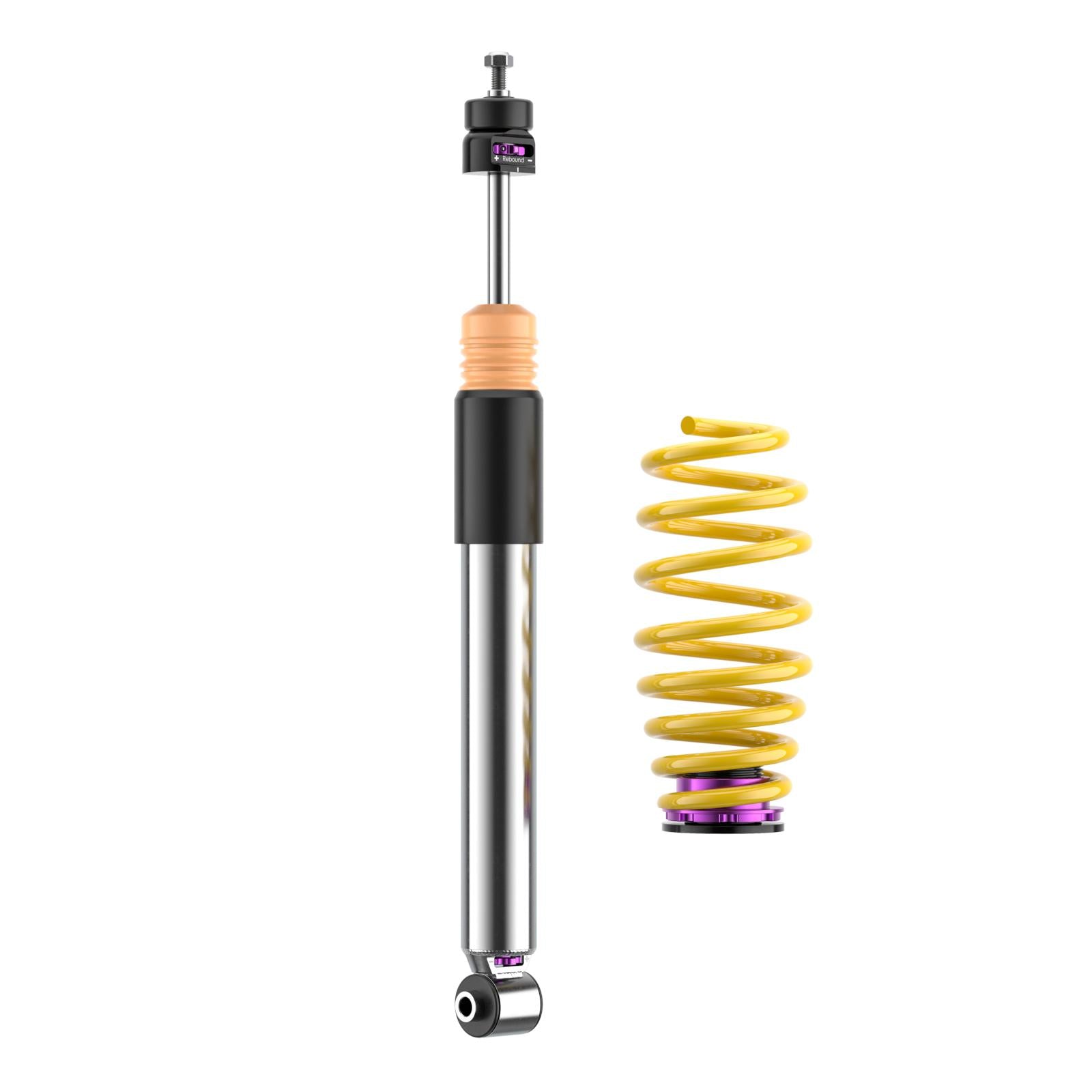 KW Coilover suspension V3 inox (incl. deactivation for electronic dampers) VW GOLF VIII (CD1) 07/2019- (352800CV)