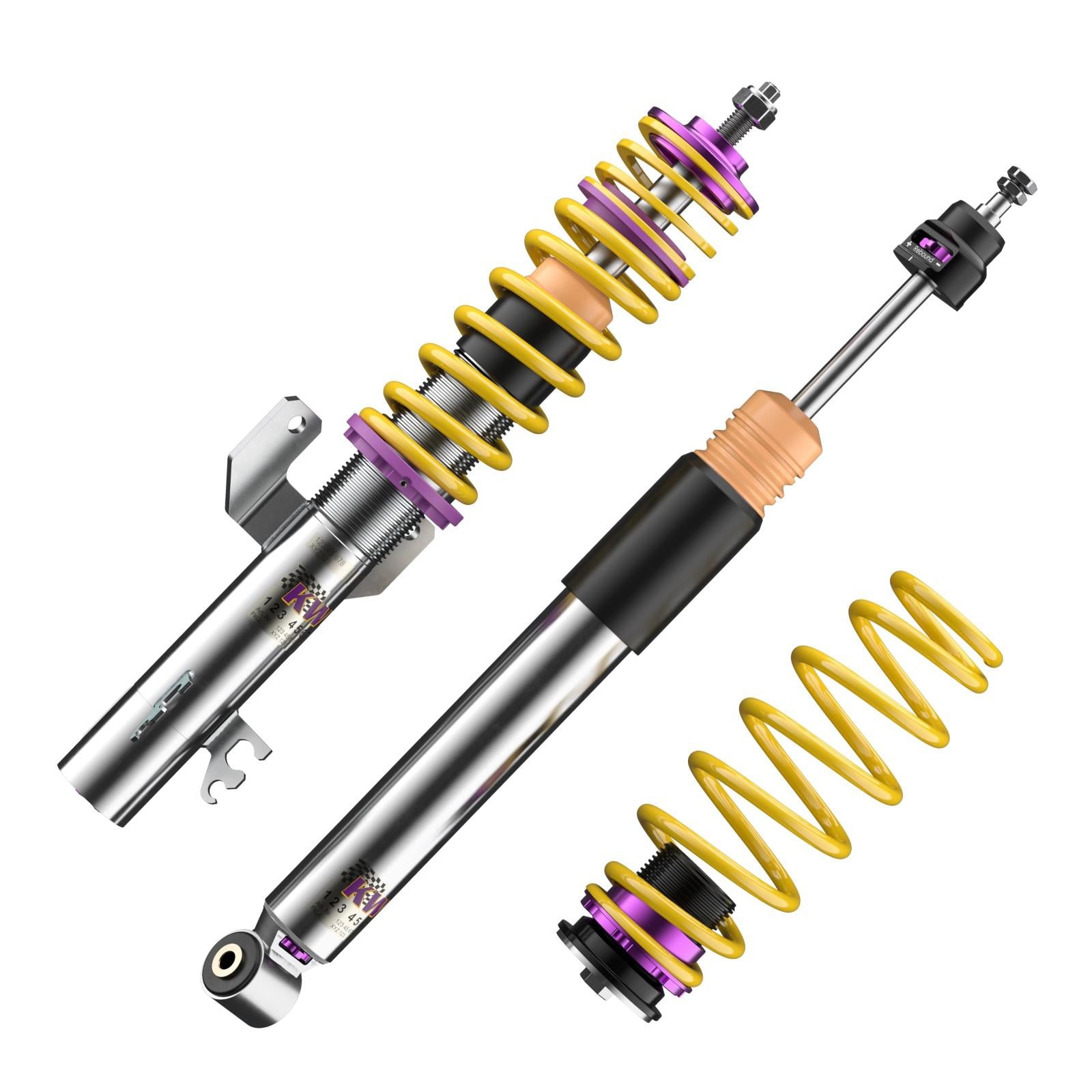 KW Coilover suspension V3 inox SEAT IBIZA Mk IV SPORTCOUPE (6J1, 6P5) 06/2008-12/2018 (35281016)