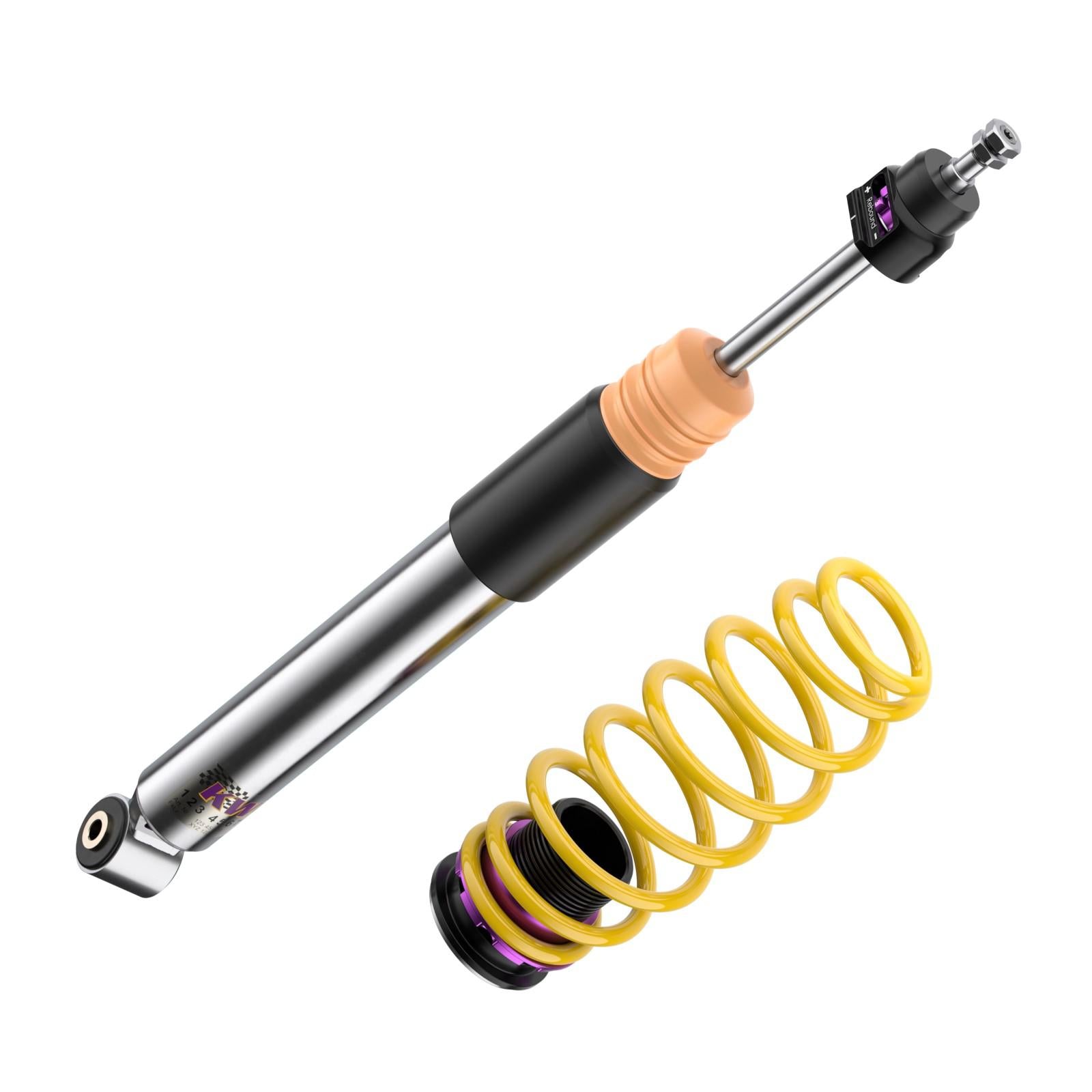 KW Coilover suspension V3 inox SEAT IBIZA Mk IV SPORTCOUPE (6J1, 6P5) 06/2008-12/2018 (35281016)