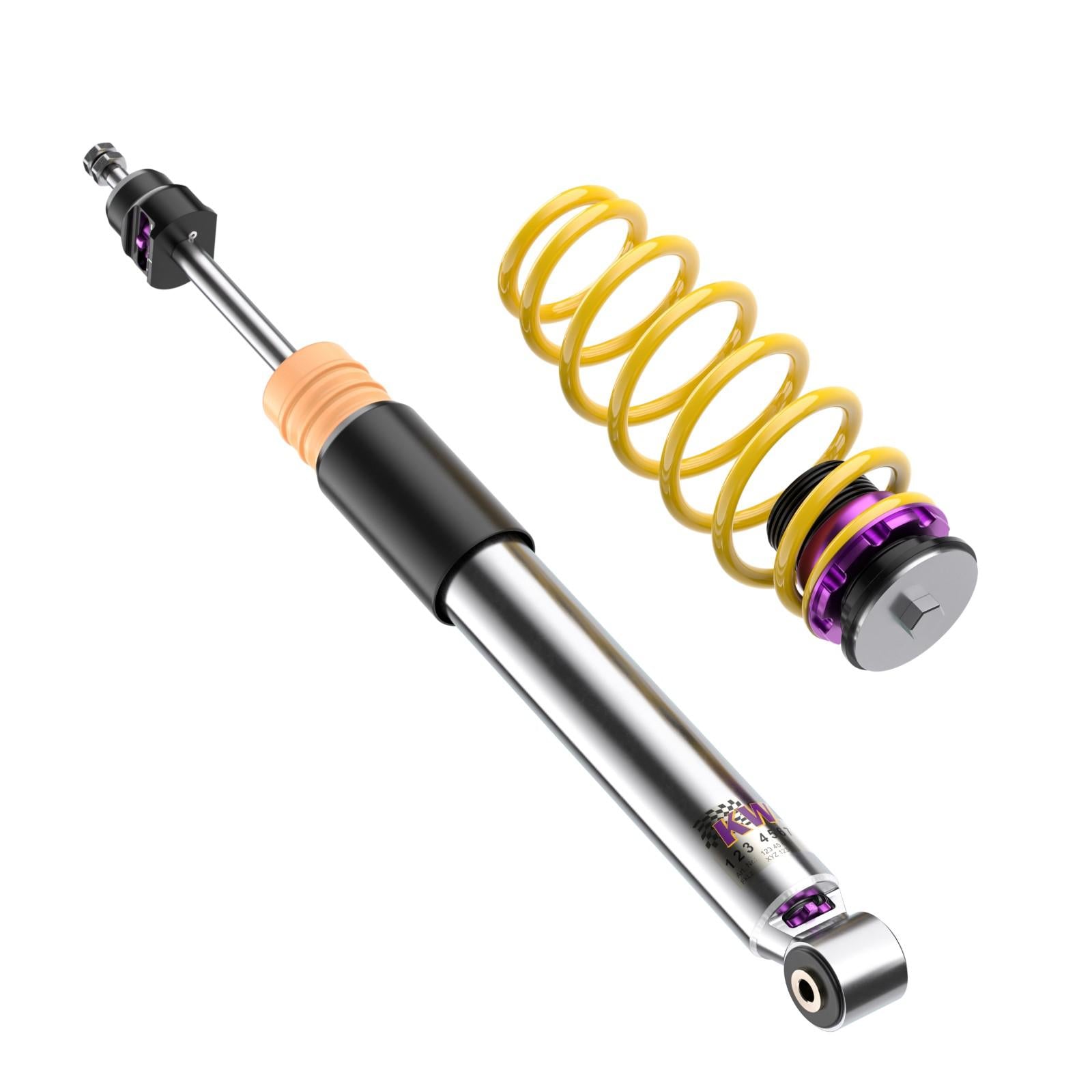 KW Coilover suspension V3 inox SEAT IBIZA Mk IV SPORTCOUPE (6J1, 6P5) 06/2008-12/2018 (35281016)