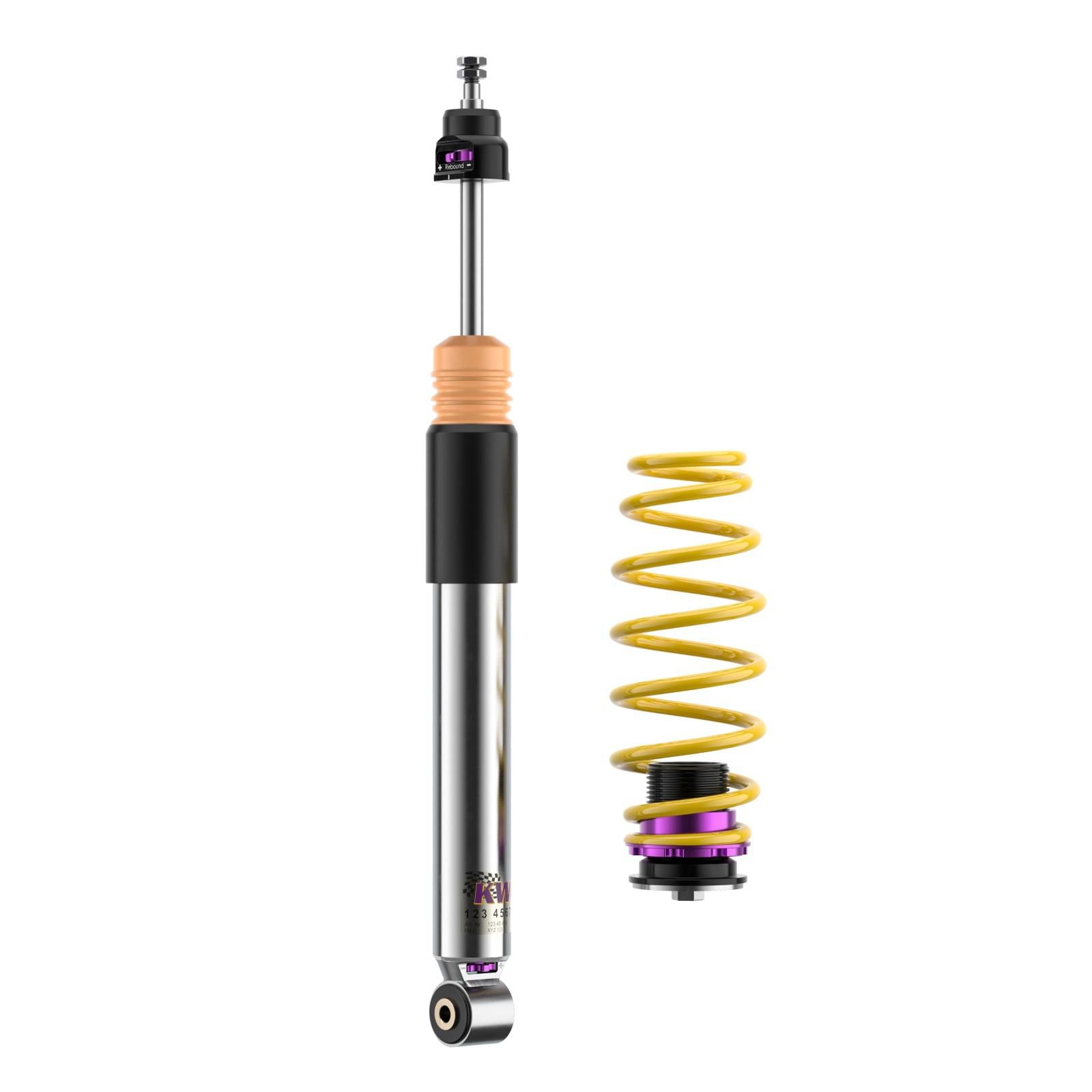 KW Coilover suspension V3 inox SEAT IBIZA Mk IV SPORTCOUPE (6J1, 6P5) 06/2008-12/2018 (35281016)
