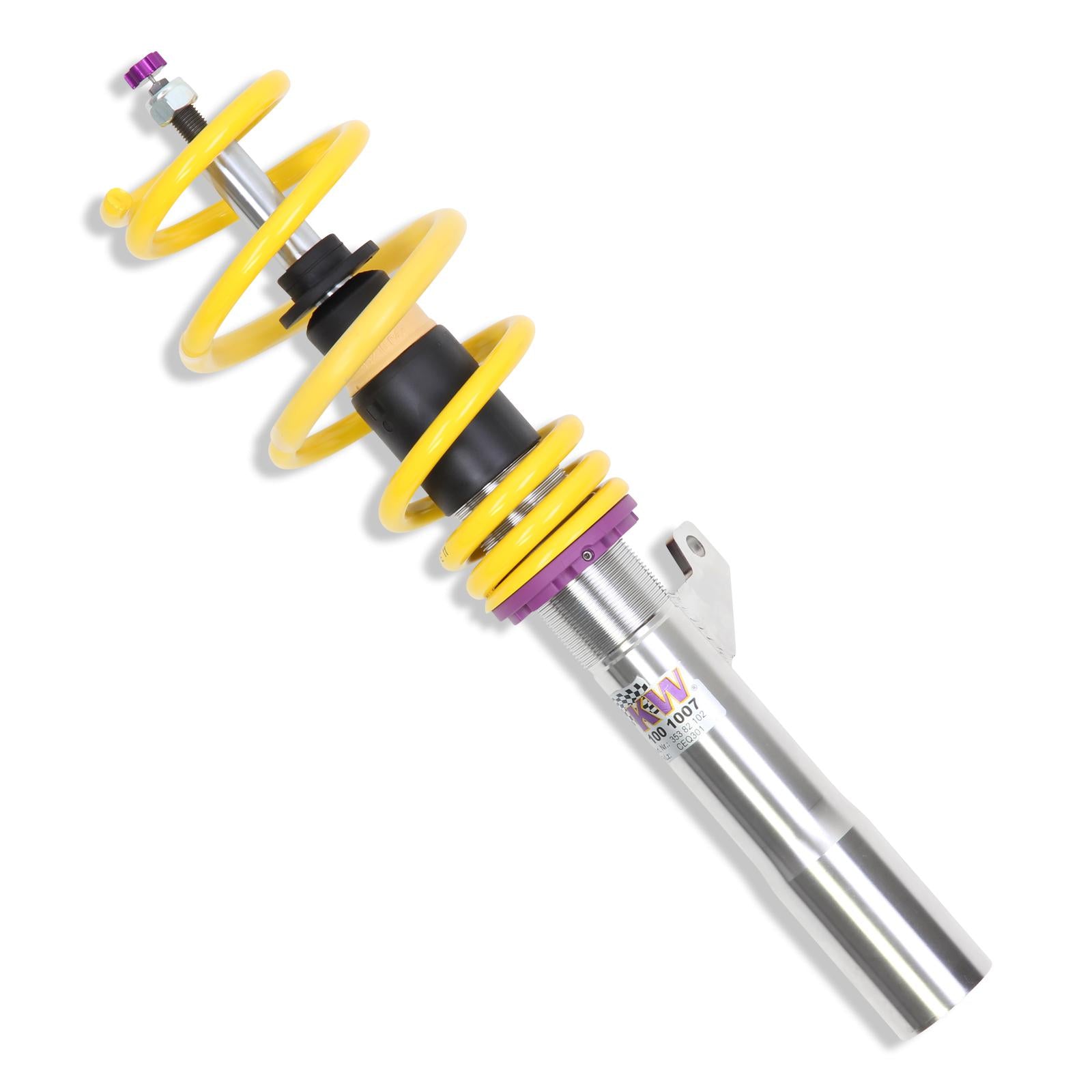 KW Coilover suspension V3 inox (incl. deactivation for electronic dampers) VW SHARAN (7N1, 7N2) 05/2010-