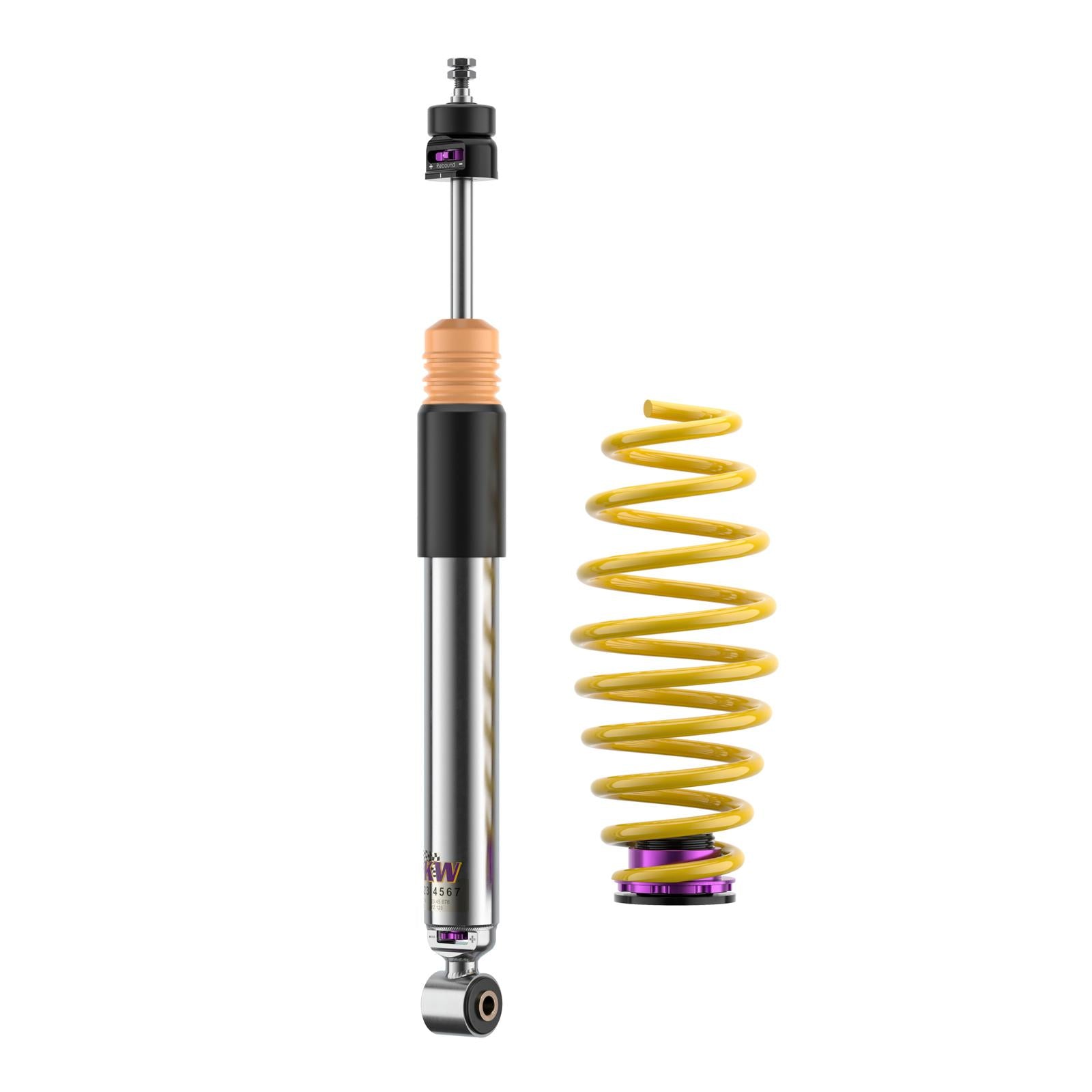 KW Coilover suspension V3 inox AUDI A3 (8V1, 8VK) 04/2012- (35281028)