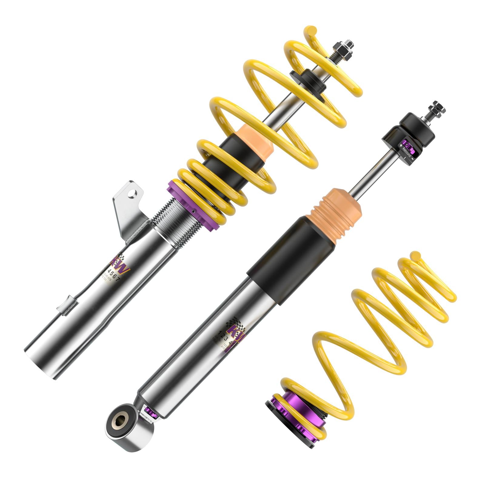 KW Coilover suspension V3 inox (incl. deactivation for electronic dampers) AUDI TT (8J3) 07/2006-01/2015 (35281036)