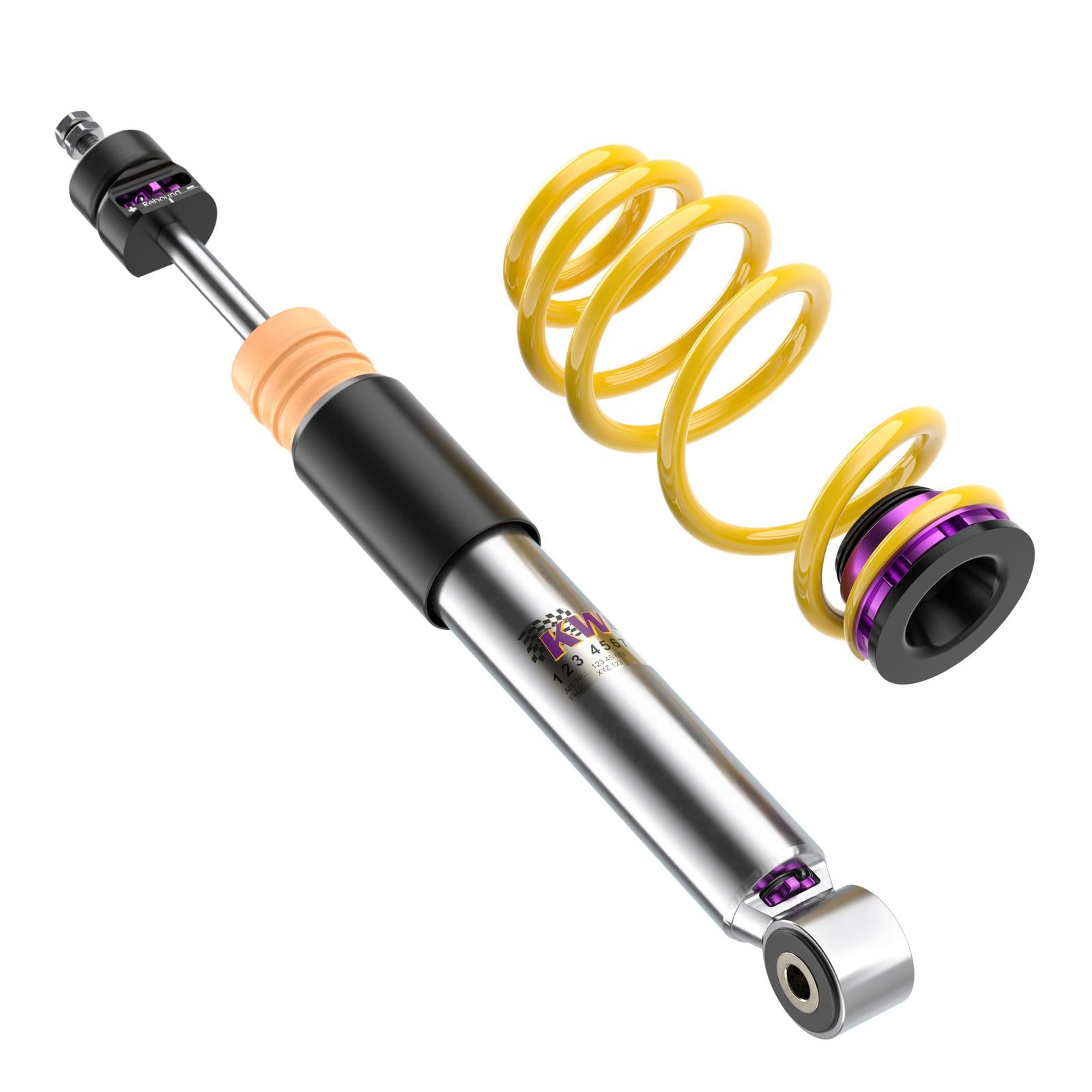KW Coilover suspension V3 inox (incl. deactivation for electronic dampers) AUDI TT (8J3) 07/2006-01/2015 (35281036)