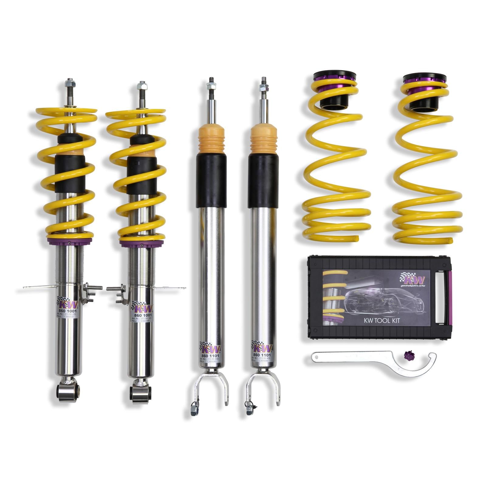 KW Coilover suspension V3 inox NISSAN 370 Z Coupe (Z34) 01/2009-