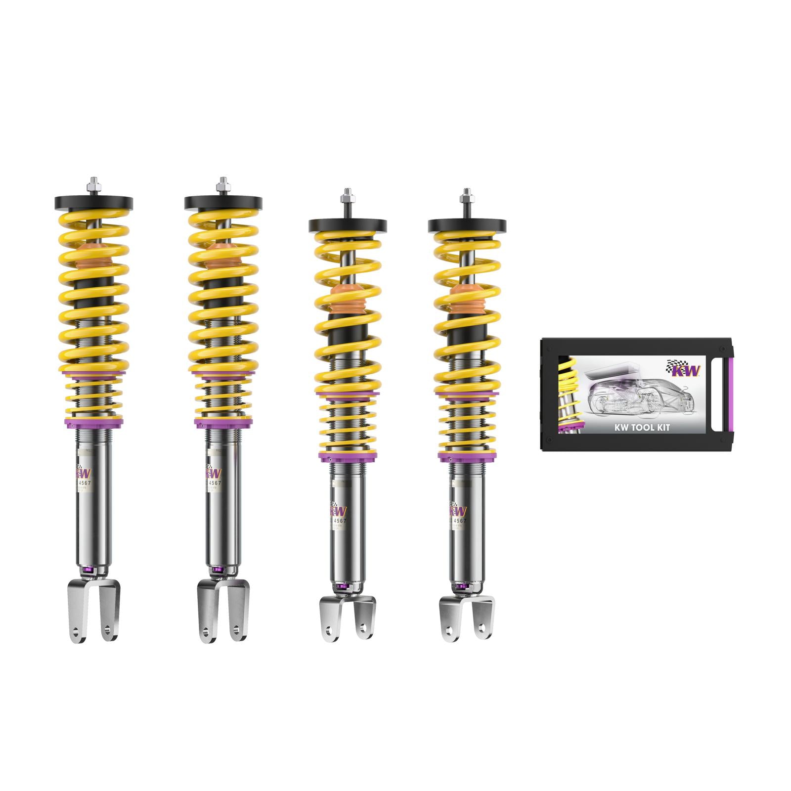 KW Coilover suspension V3 inox INFINITI Q50 04/2013-