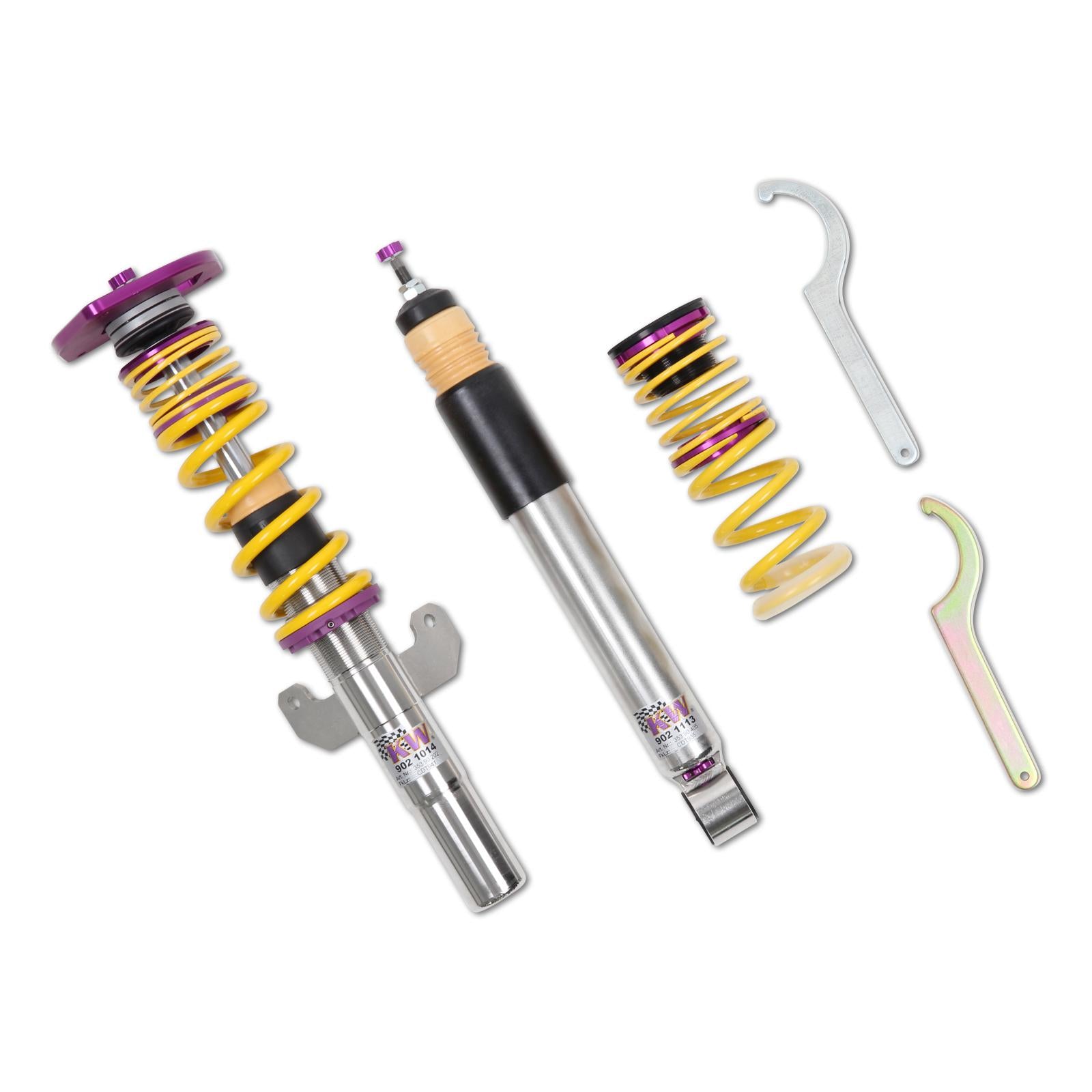 KW Coilover suspension V3 Clubsport incl. top mounts RENAULT CLIO III (BR0/1, CR0/1) 01/2005- (35290824)