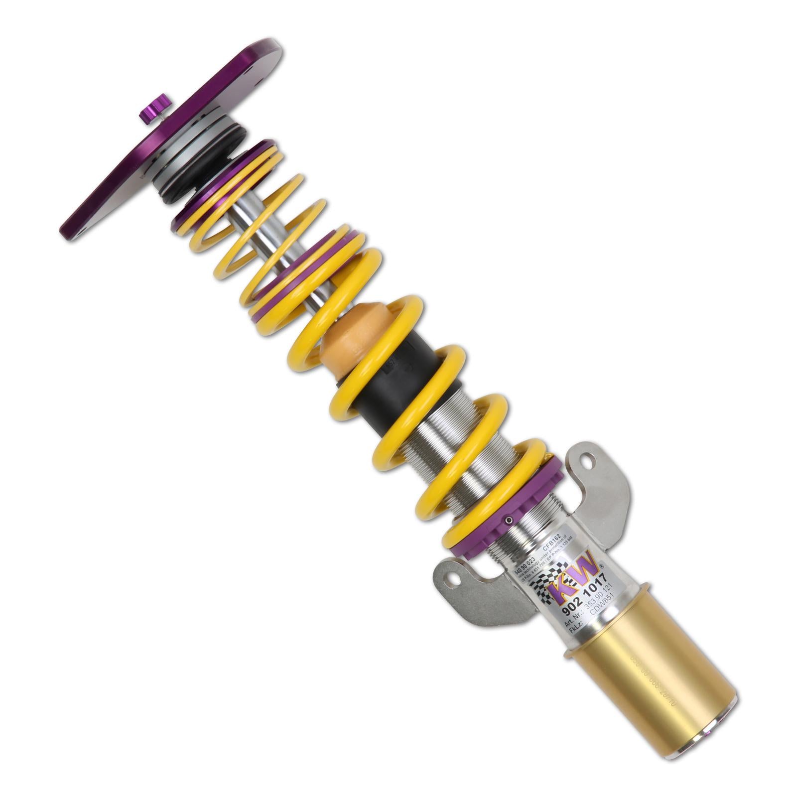 KW Coilover suspension V3 Clubsport incl. top mounts RENAULT MEGANE III Coupe (DZ0/1_) 11/2008-