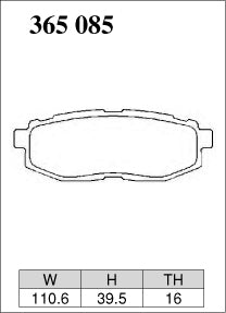 Dixcel Type Z Brake Pads - Subaru WRX 15-21/Liberty GT 10-14/Forester 13-18/BRZ 12-21, 22+/86 GTS (Rear)