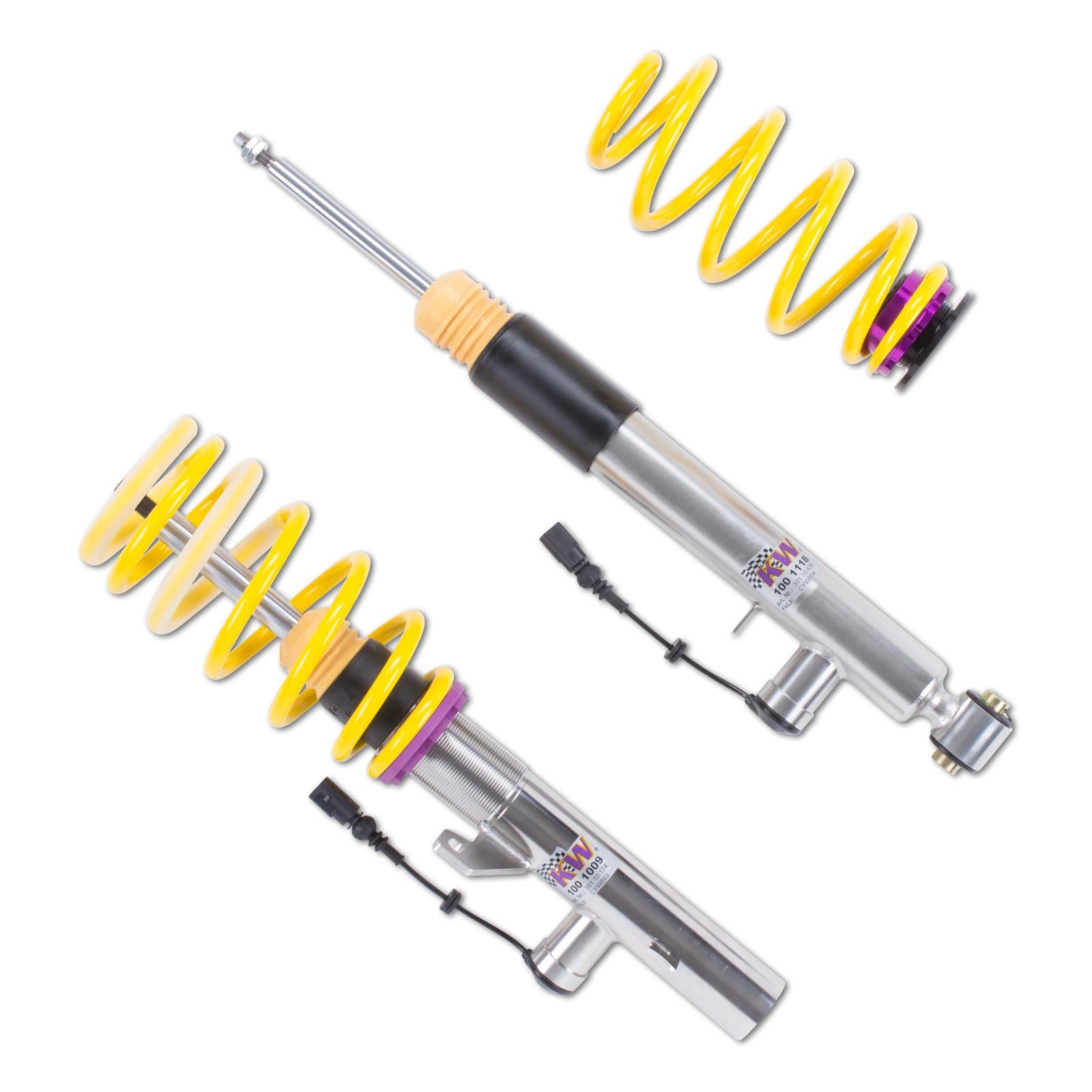 KW DDC - ECU coilovers inox AUDI A3 (8V1, 8VK) 04/2012- (39010042)