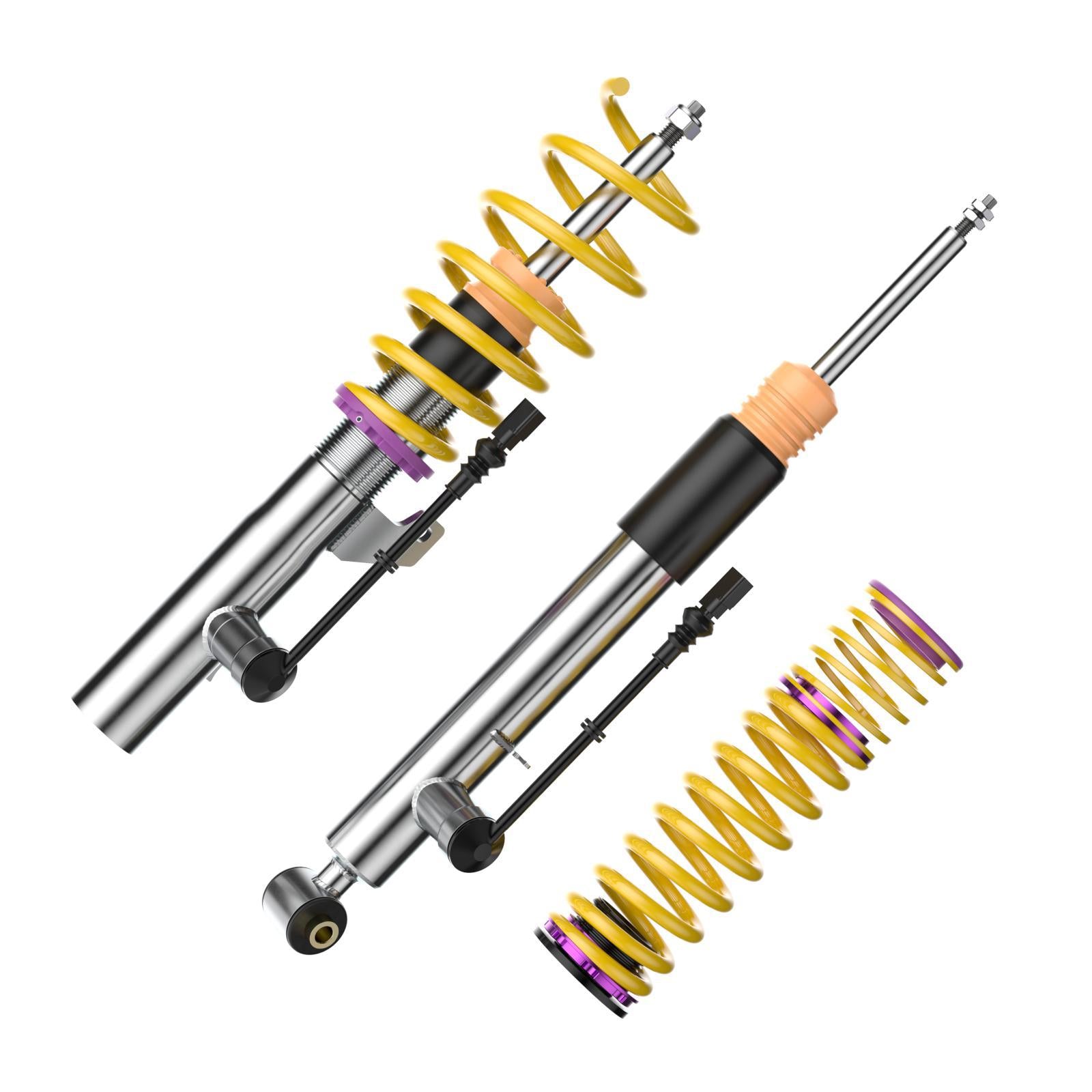 KW DDC - ECU coilovers inox AUDI A3 Sportback (8VA, 8VF) 09/2012-