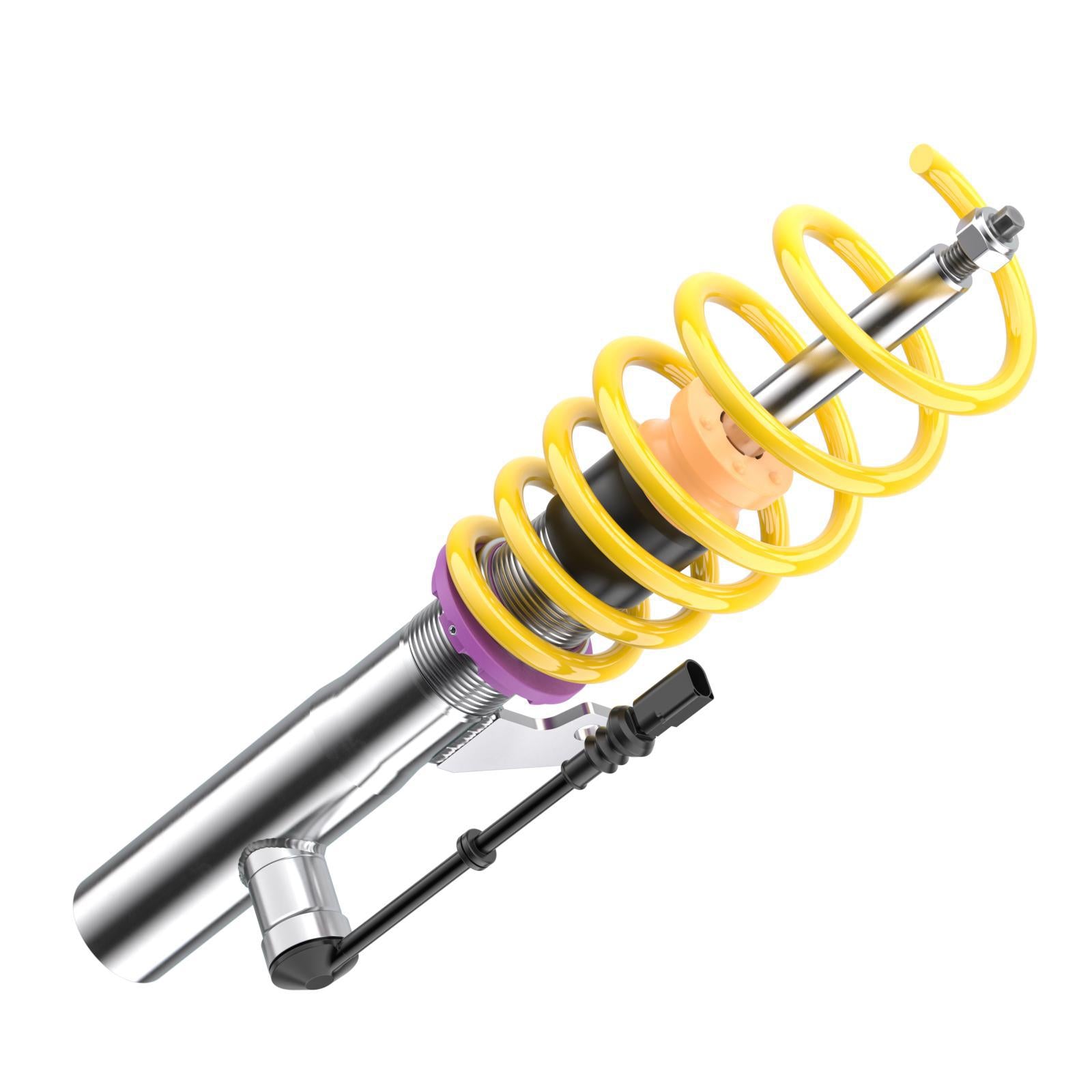 KW DDC - ECU coilovers inox AUDI A3 Sportback (8VA, 8VF) 09/2012-
