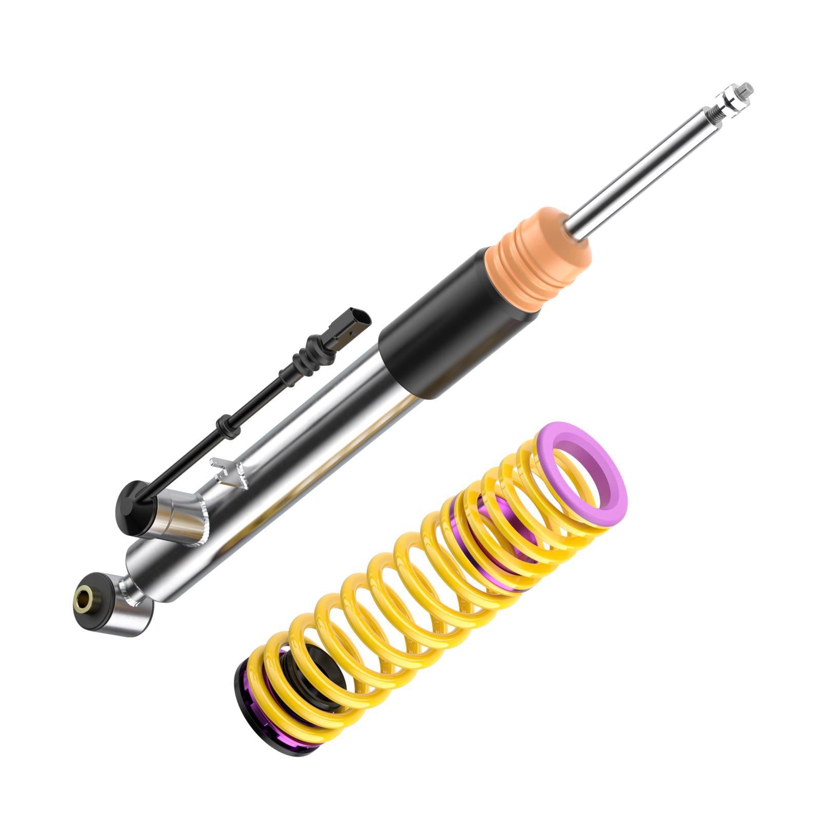 KW DDC - ECU coilovers inox AUDI A3 Sportback (8VA, 8VF) 09/2012-