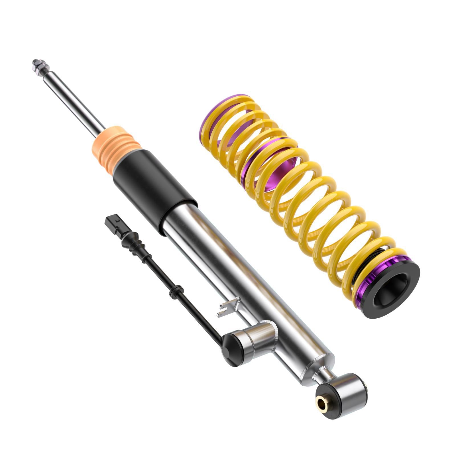 KW DDC - ECU coilovers inox AUDI A3 Sportback (8VA, 8VF) 09/2012-