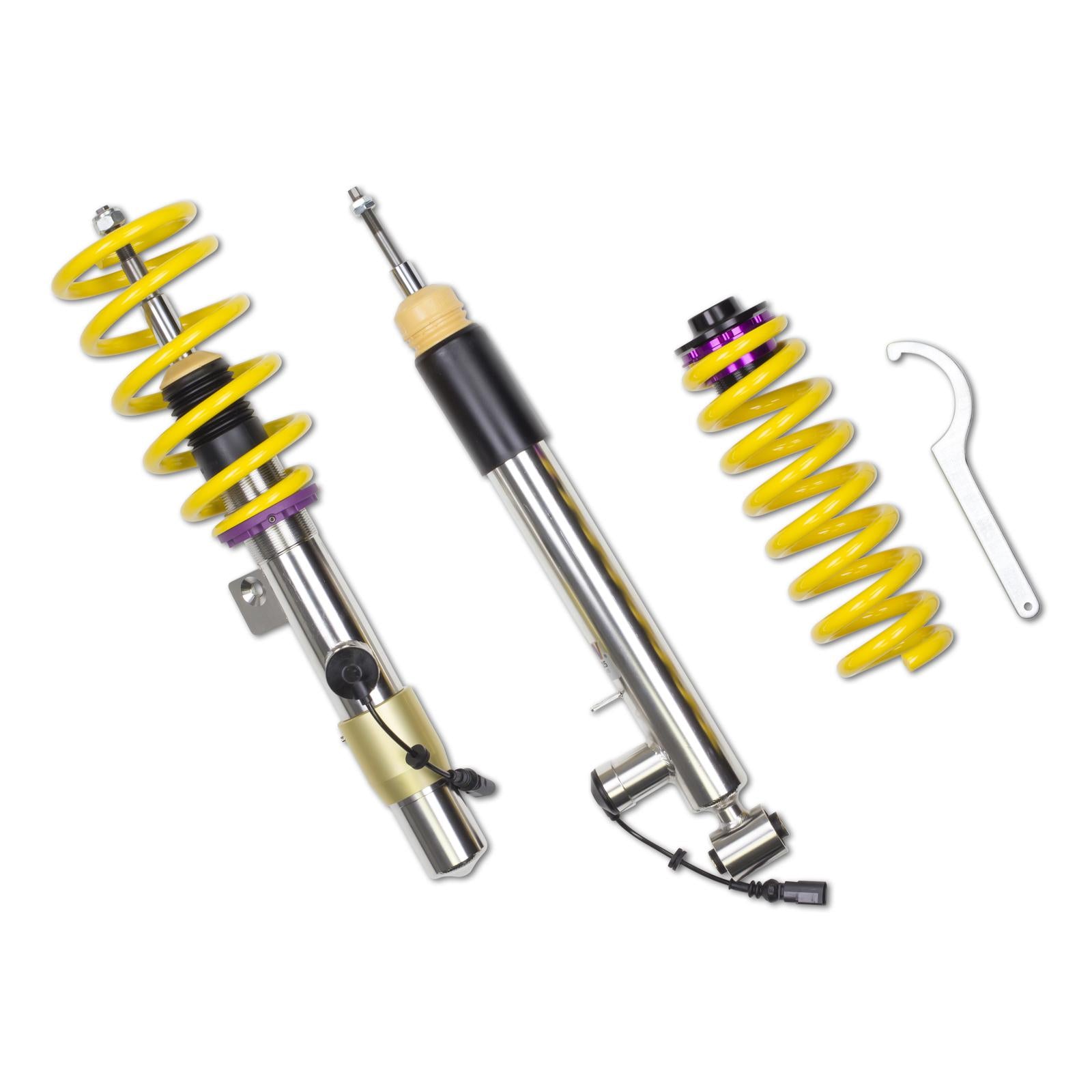 KW DDC - ECU coilovers inox BMW 1 Coupe (E82) 10/2006-10/2013 (39020004)