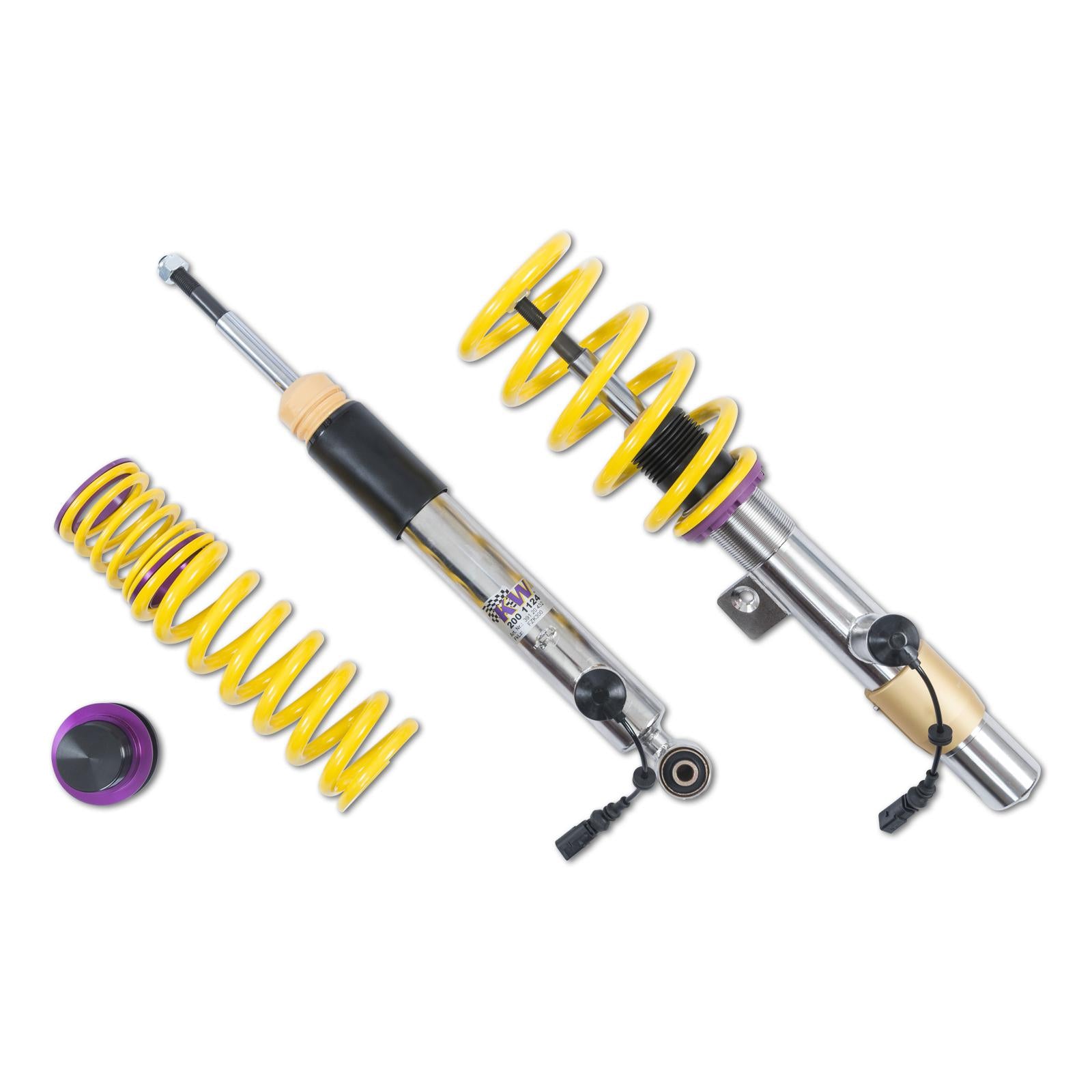 KW DDC - ECU coilovers inox (incl. deactivation for electronic dampers) BMW 3 Coupe (E92) 01/2005-12/2013