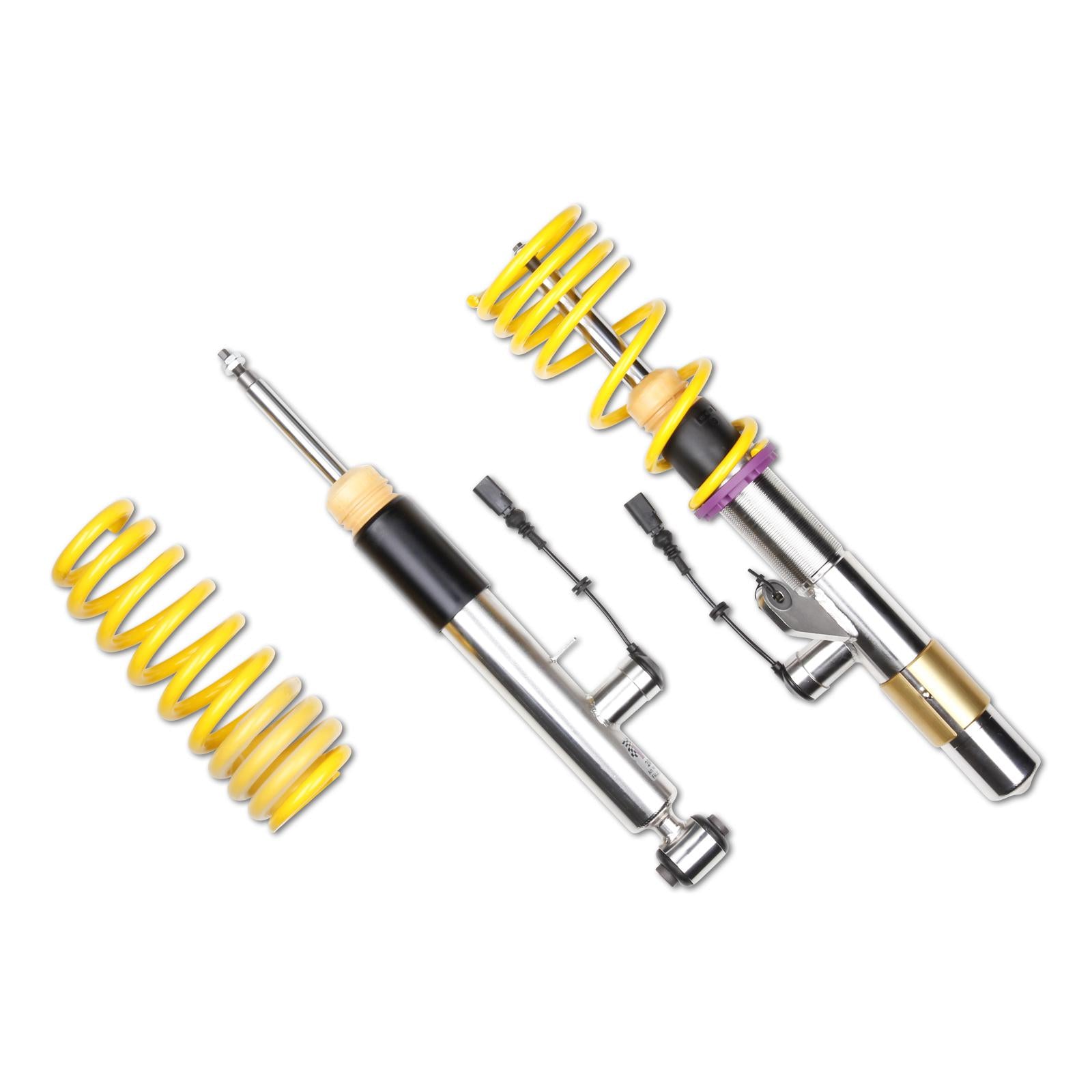 KW DDC - ECU coilovers inox BMW 4 Coupe (F32, F82) 07/2013-