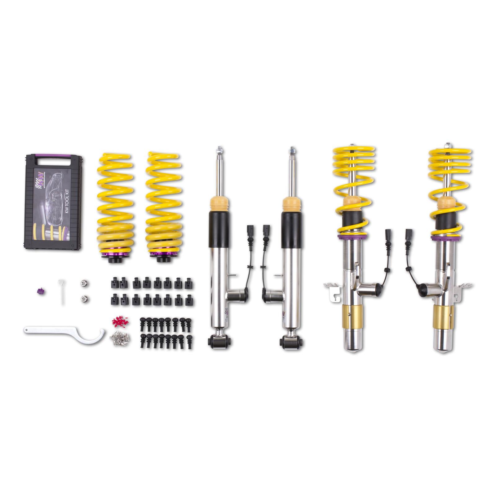 KW DDC - Plug & Play coilovers inox BMW 4 Coupe (F32, F82) 07/2013- (39020014)