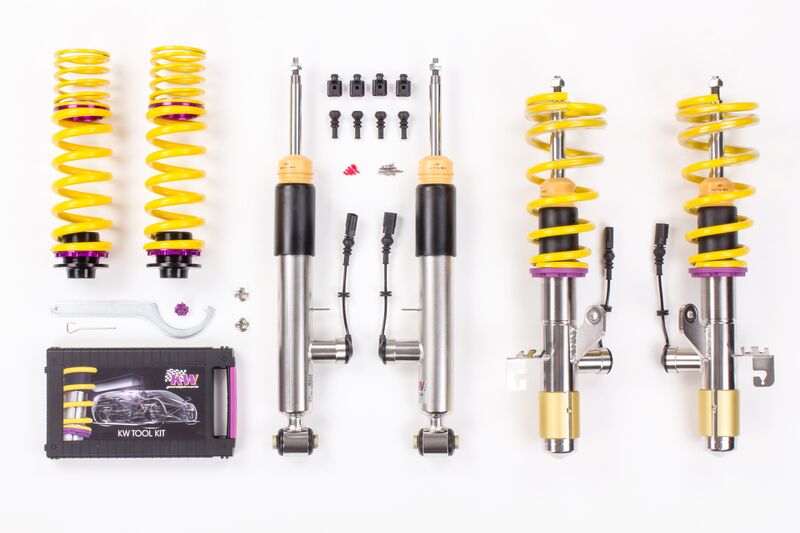 KW DDC - Plug & Play coilovers inox BMW 2 Coupe (F22, F87) 10/2012-