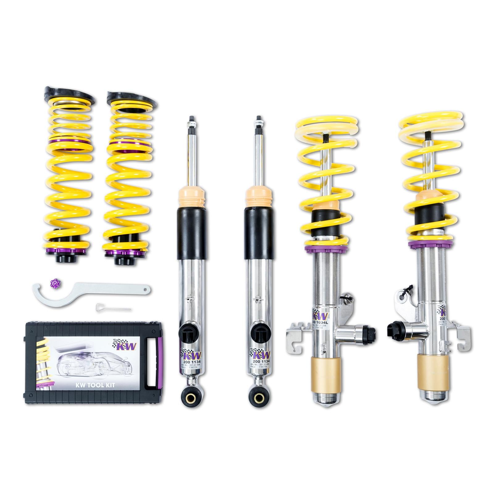 KW DDC - Plug & Play coilovers inox BMW 3 Touring (F31) 07/2012-06/2019 (39020034)