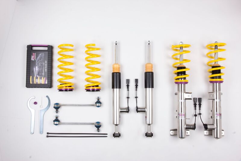 KW DDC - Plug & Play coilovers inox MERCEDES-BENZ C-CLASS Coupe (C204) 01/2011- (39025013)