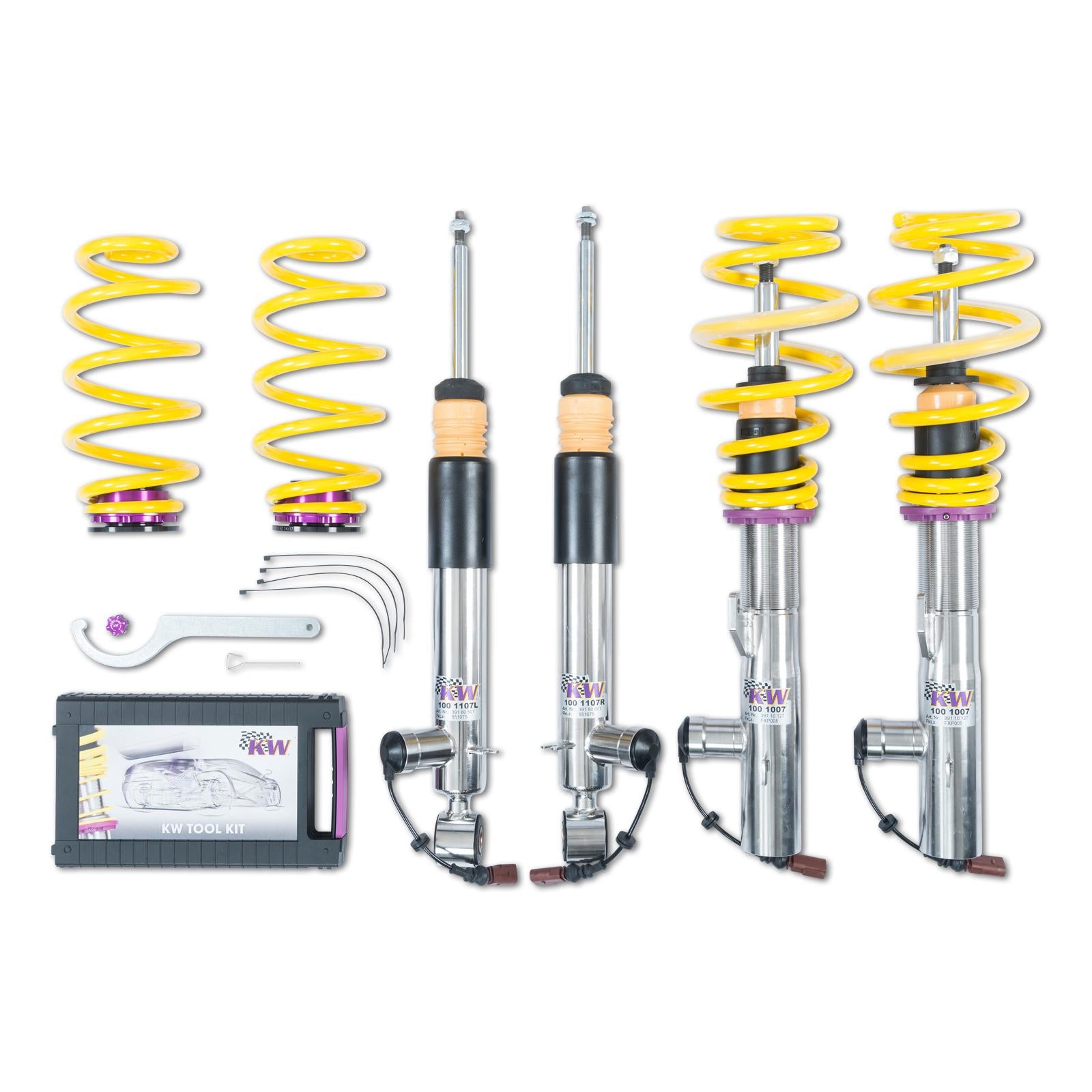 KW DDC - Plug & Play coilovers inox VW GOLF VI (5K1) 10/2008-12/2014 (39080004)