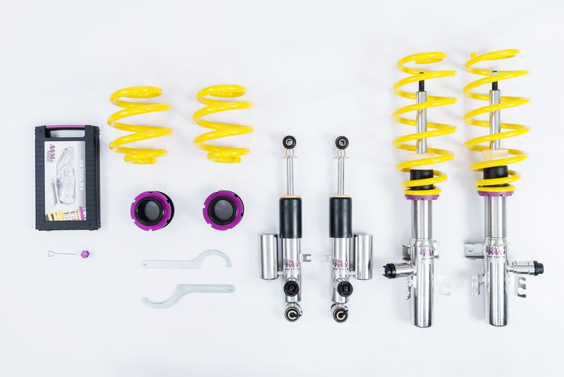 KW DDC - Plug & Play coilovers inox VW TRANSPORTER / CARAVELLE Mk VI Bus (SGB, SGG, SGJ, SGC, SHB, 04/2015-