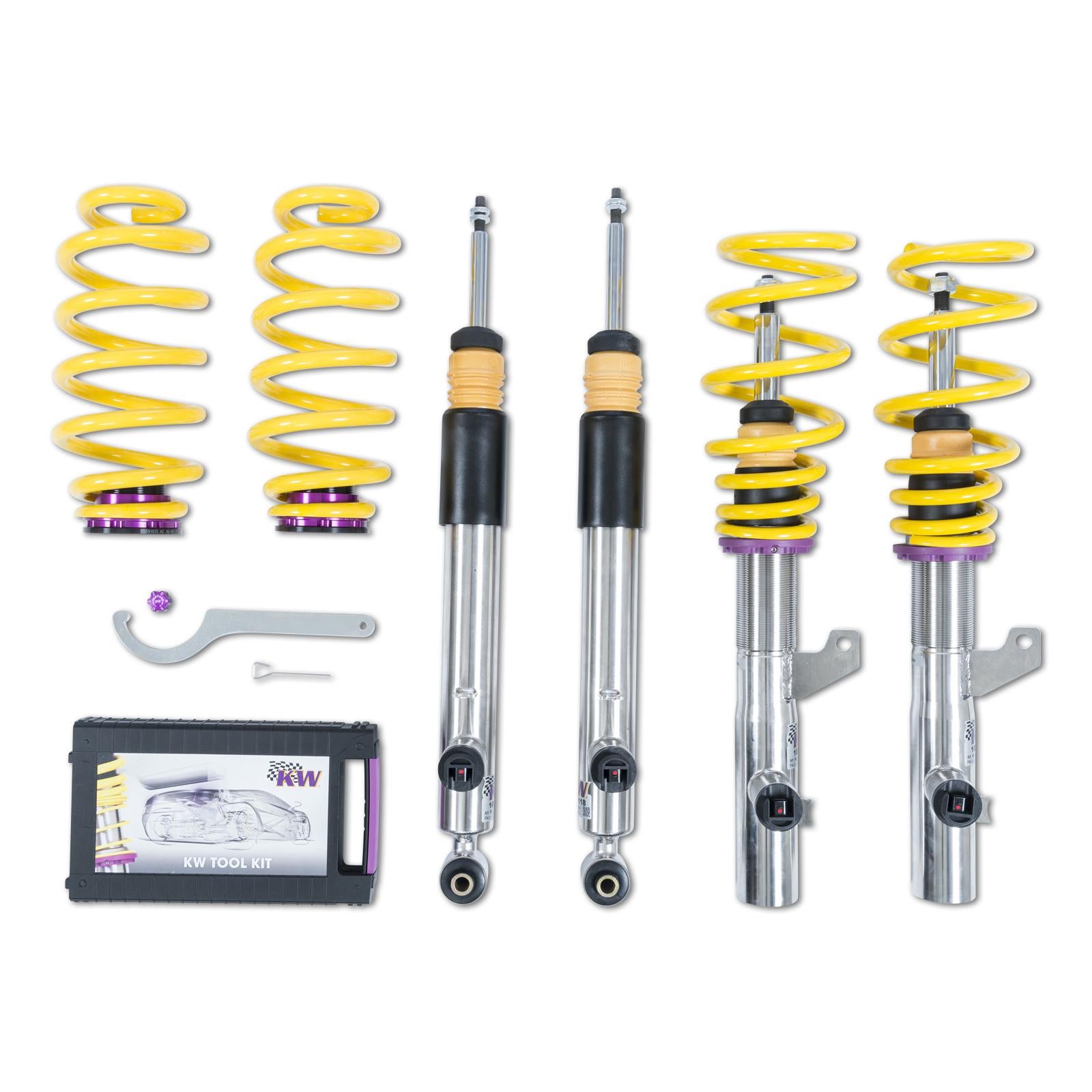 KW DDC - Plug & Play coilovers inox VW TIGUAN (AD1) 01/2016-