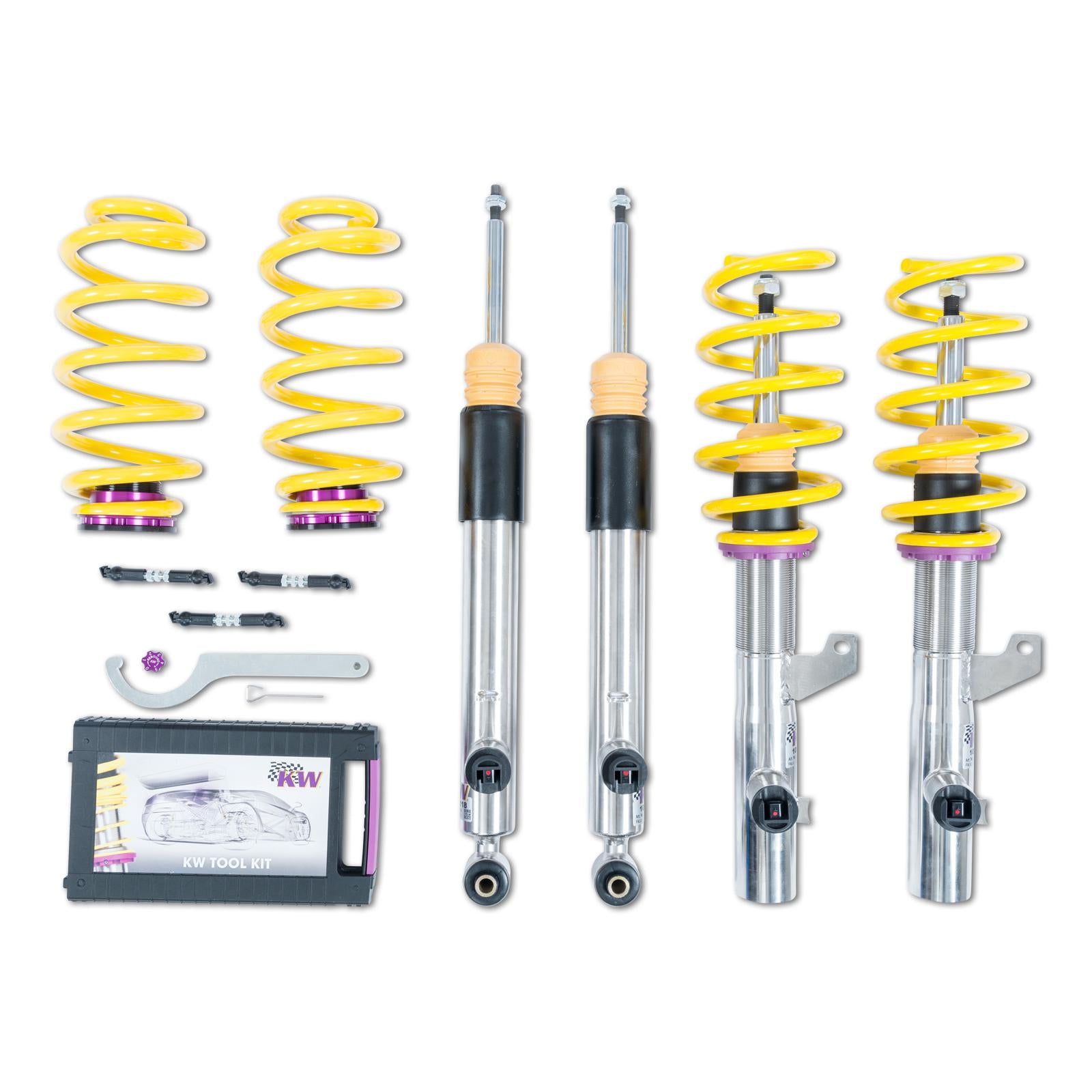 KW DDC - Plug & Play coilovers inox VW TOURAN (5T1) 05/2015- (39080054)