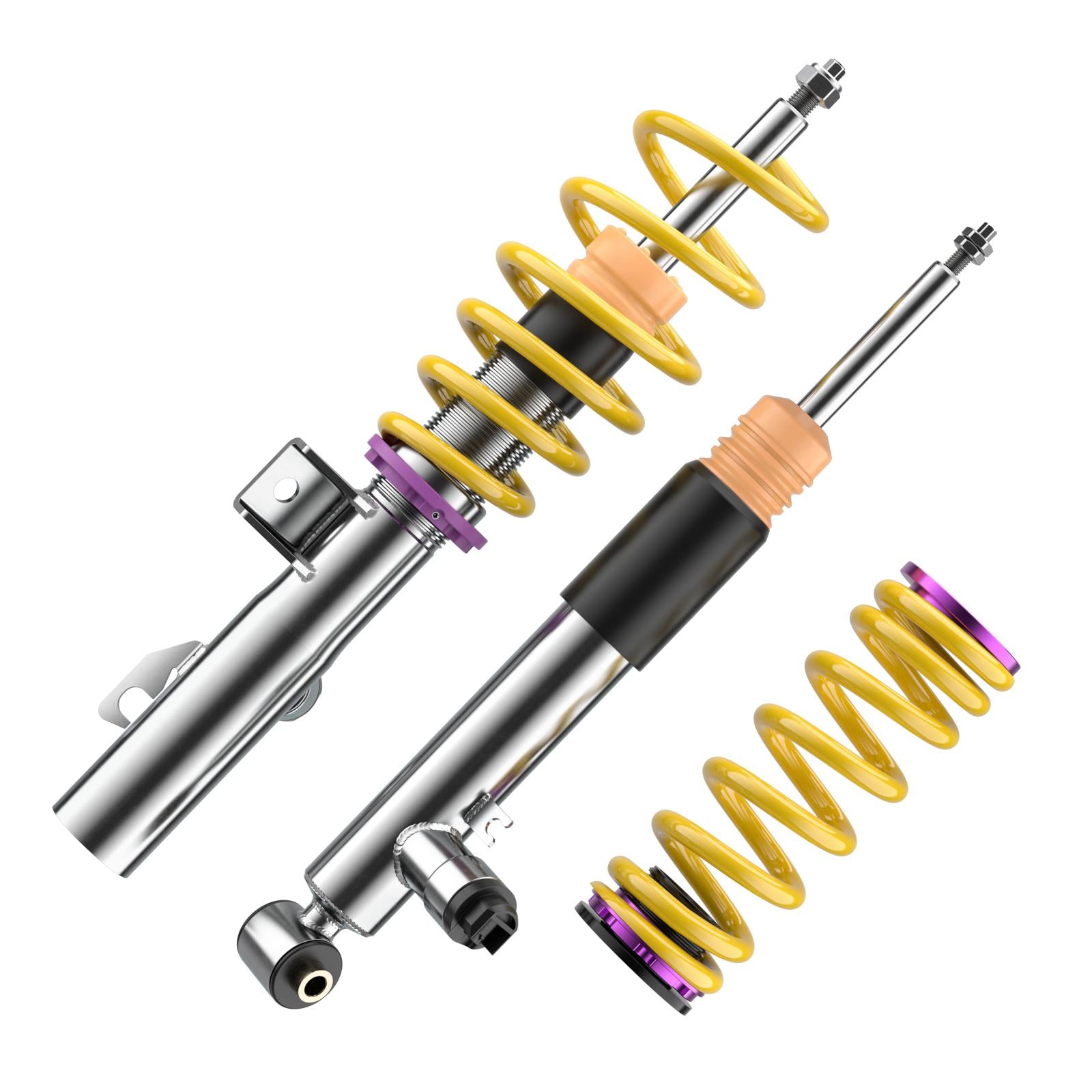 KW DDC - Plug & Play coilovers inox VW ID.3 07/2020-
