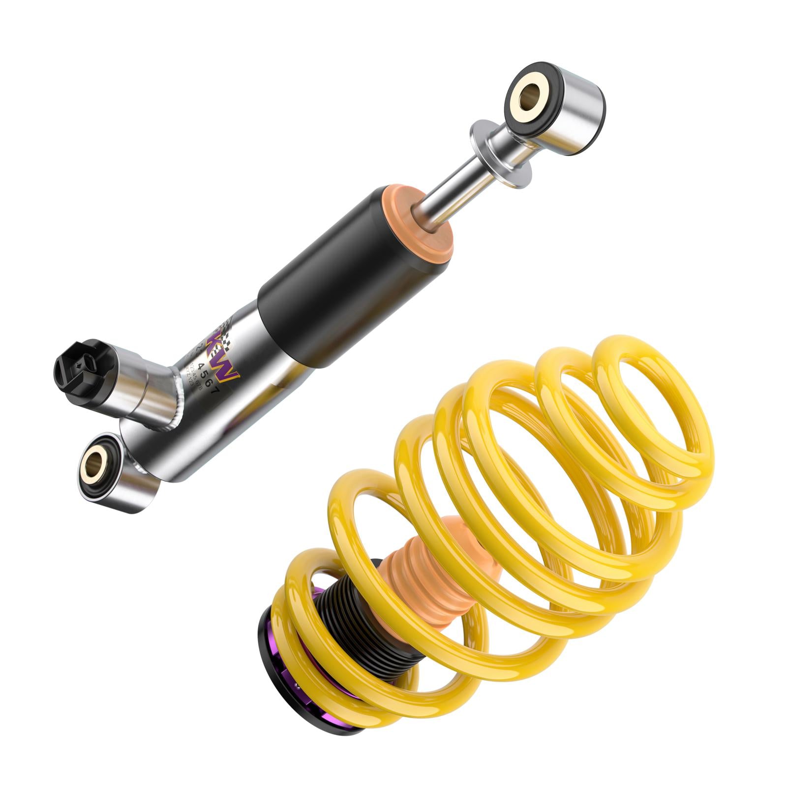 KW DDC - Plug & Play coilovers inox for VW Multivan T7 (Stm, Stn) 08/2021-