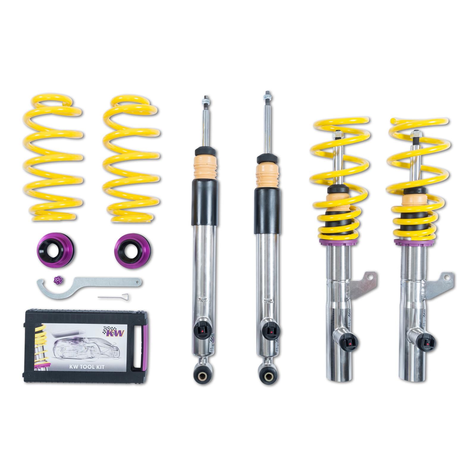 KW DDC - Plug & Play coilovers inox CUPRA ATECA (KH7) 09/2018-