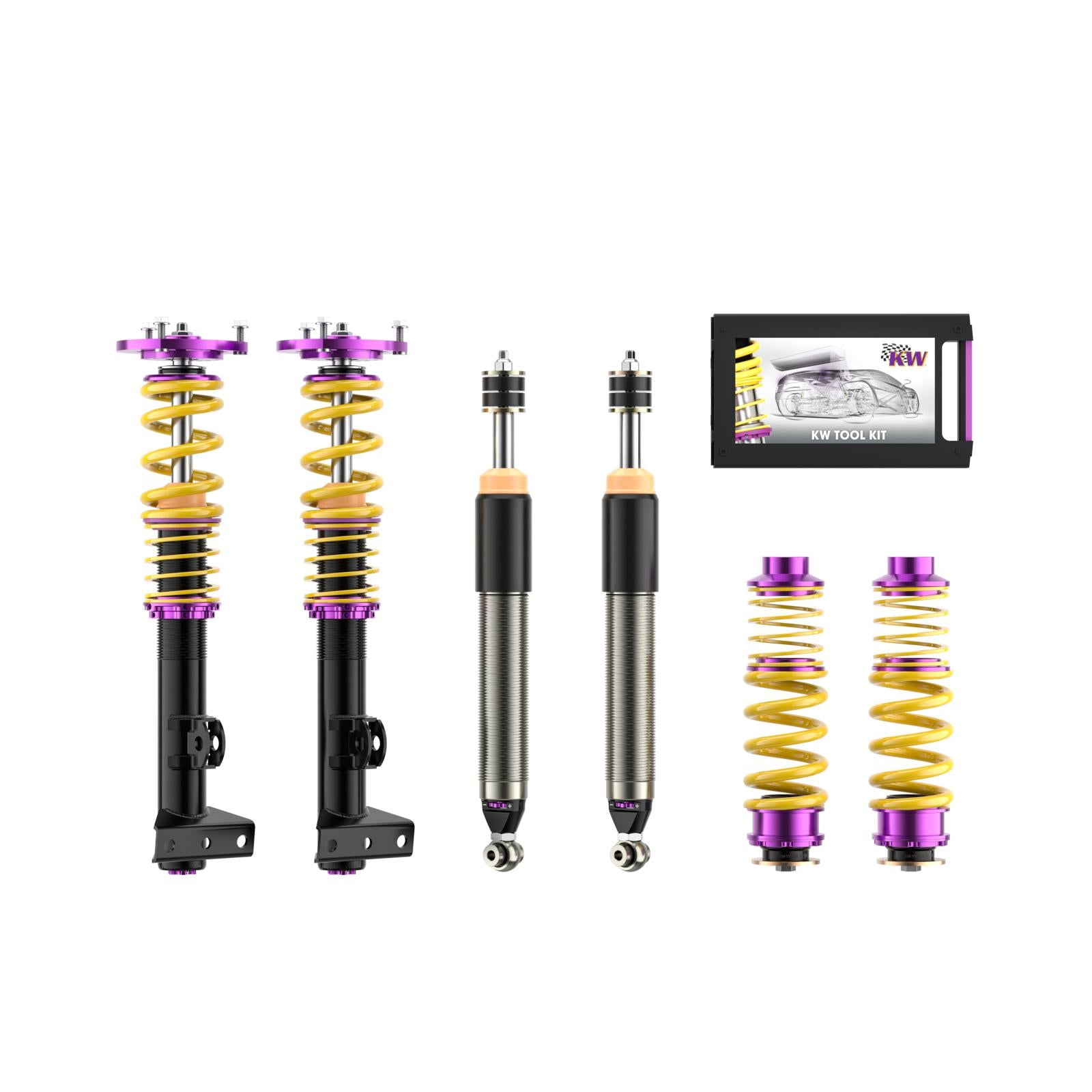 KW Coilover suspension V3 racing for Mercedes-Benz 190 (W201) 10/1982-08/1993