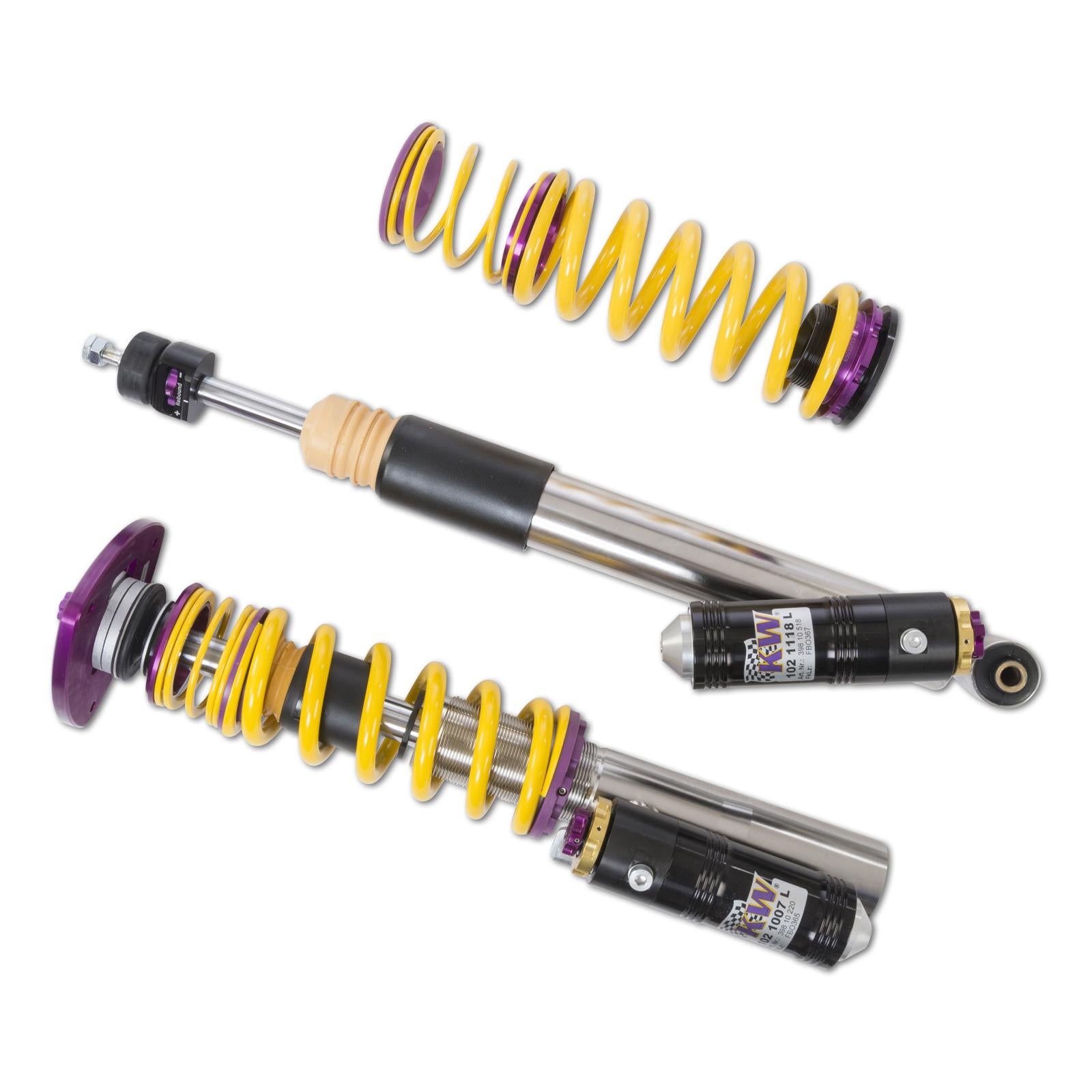 KW Coilover suspension V4 Clubsport incl. top mounts AUDI A3 Sportback (8VA, 8VF) 09/2012-