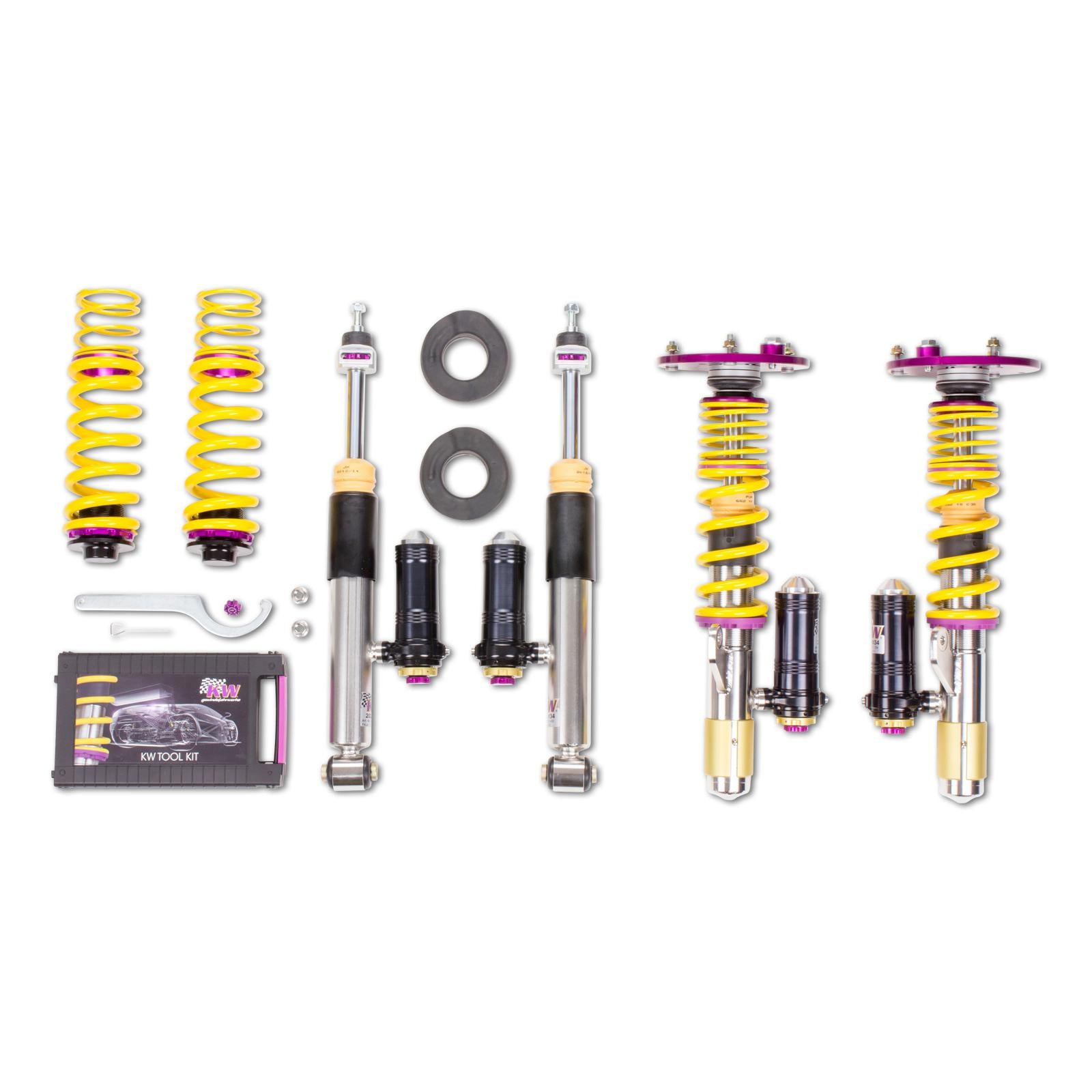 KW Coilover suspension V4 Clubsport incl. top mounts BMW 4 Coupe (F32, F82) 07/2013- (3972020D)