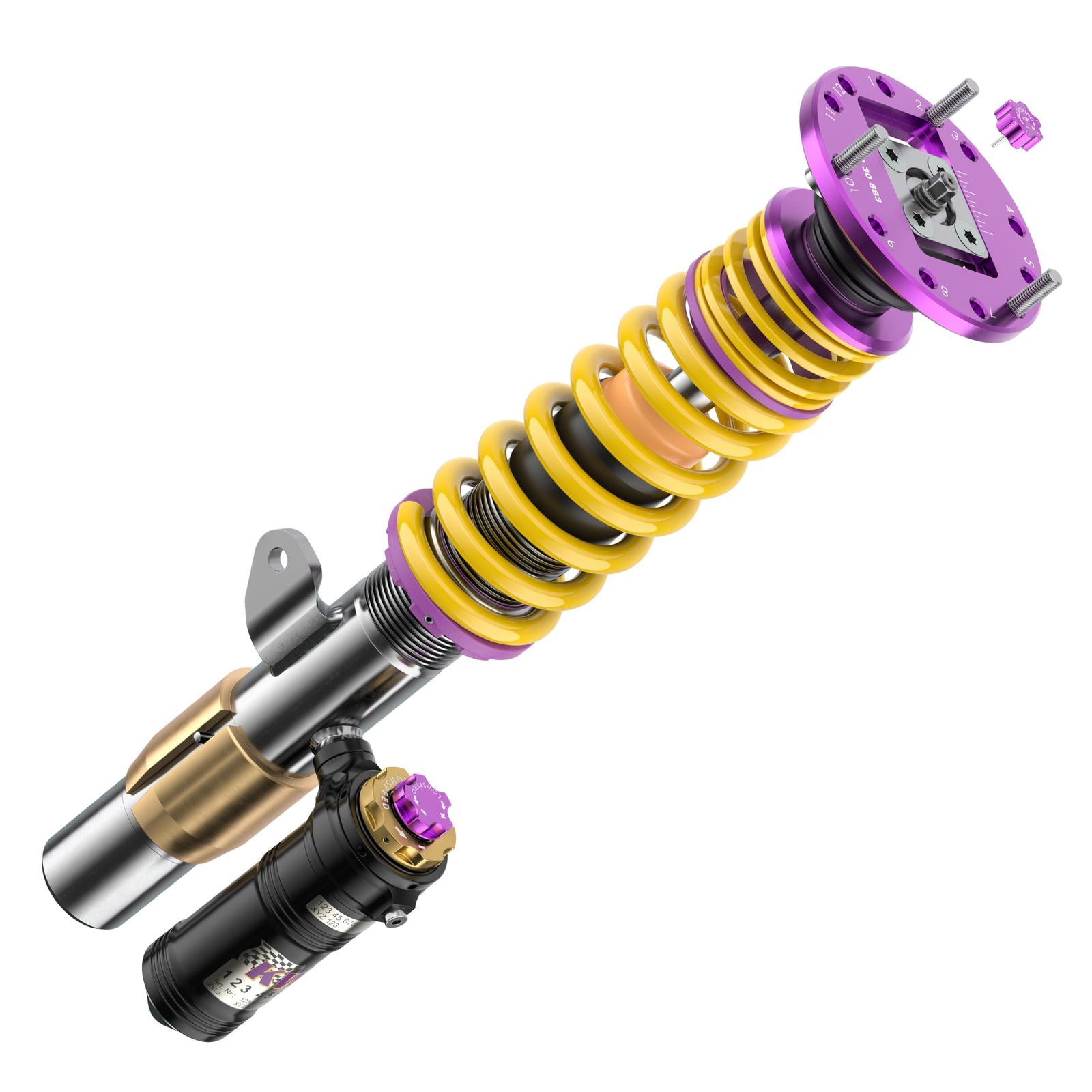 KW Coilover suspension V4 Clubsport incl. top mounts BMW 3 Coupe (E92) 01/2005-12/2013 (39720267)