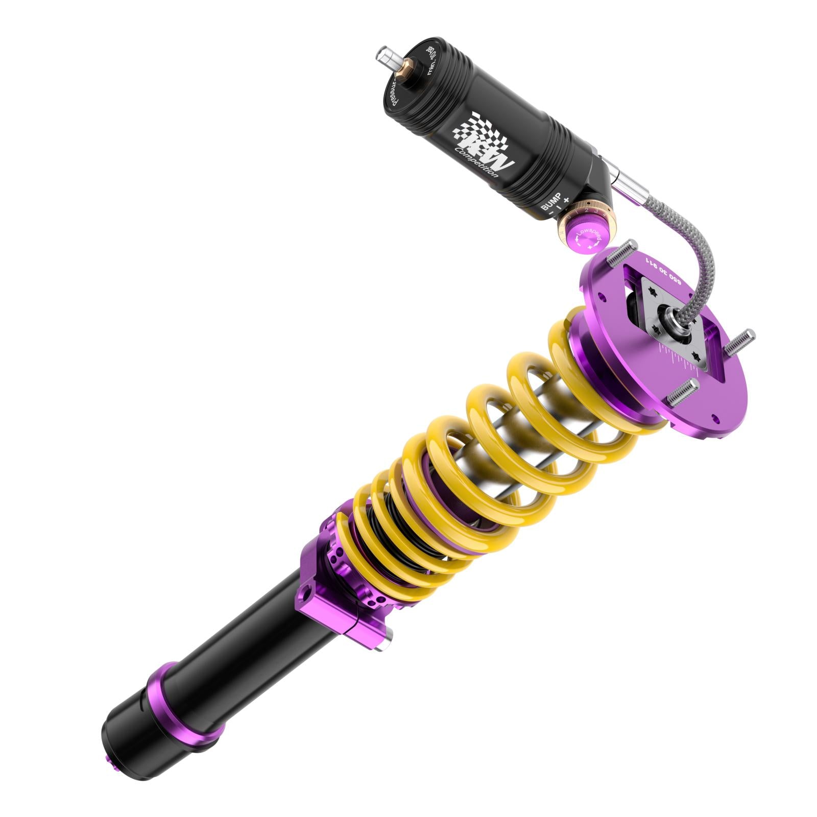 KW Coilover suspension V4 racing for BMW 3 (E36) 3C, 3/C, M3/B 09/1990-11/1998