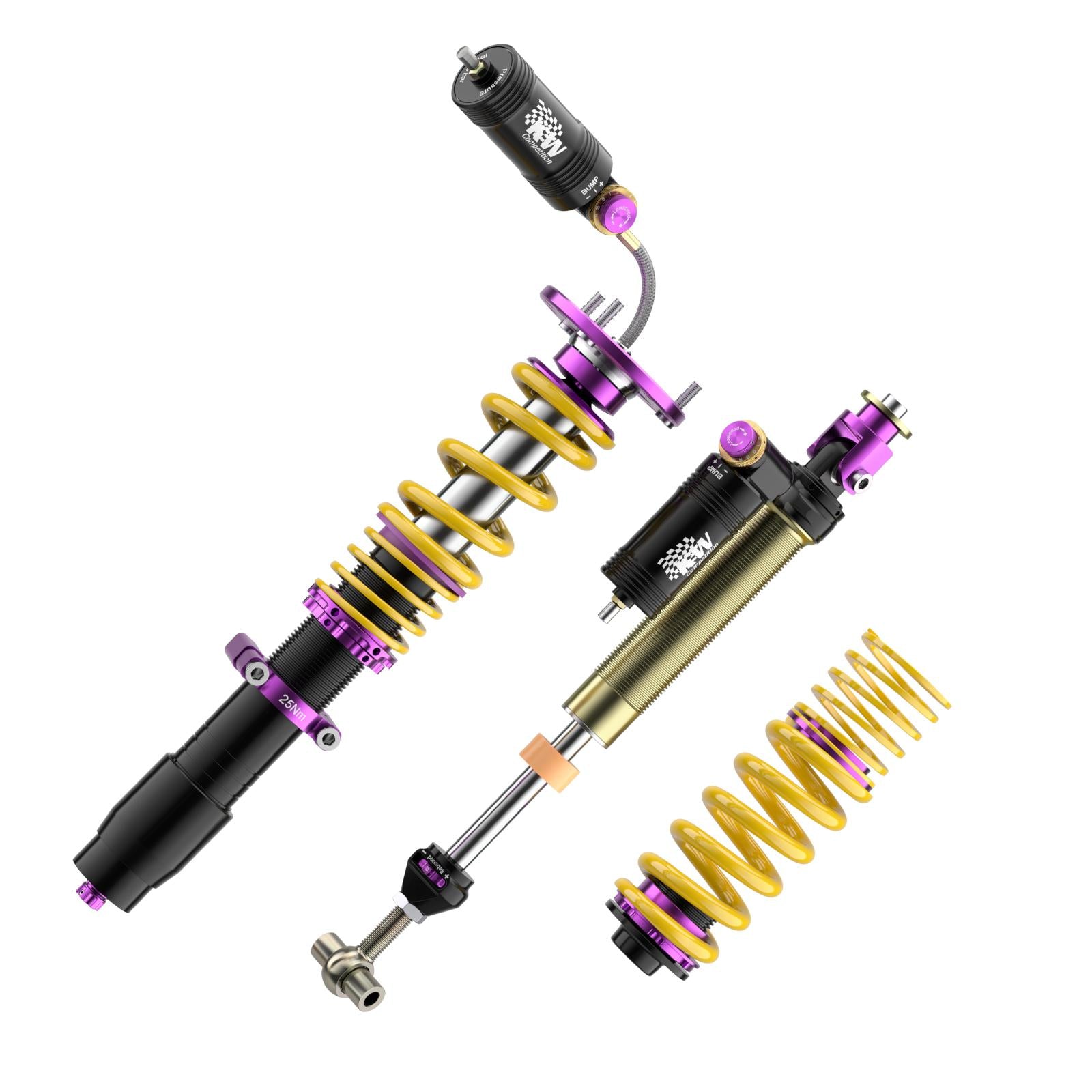 KW Coilover suspension V4 racing for BMW 3 (E90) 390L, 390X, 3L, M3, M3 Gts, M390 02/2004-02/2012