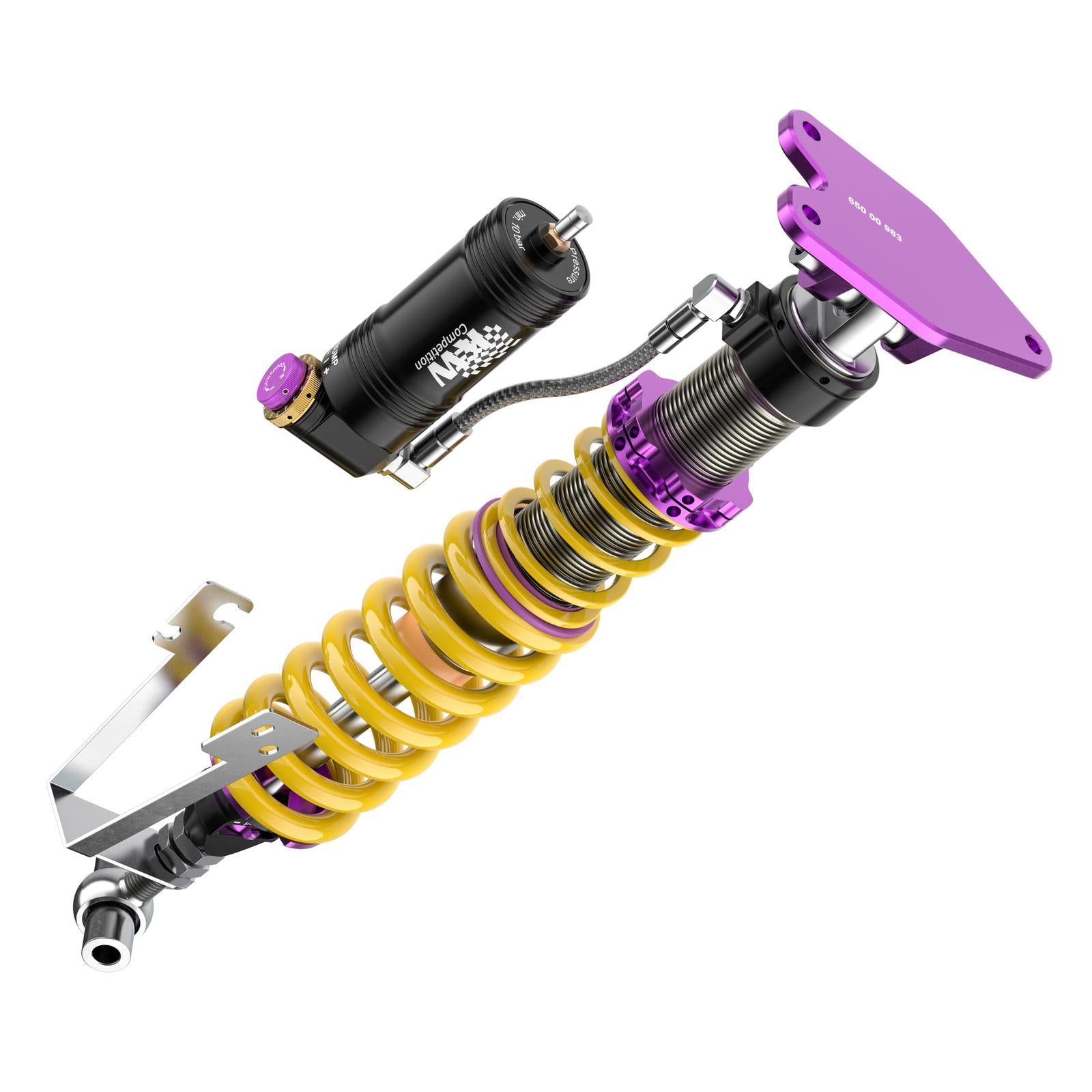 KW Coilover suspension V4 Racing incl. top mounts for BMW Series 2 Coupe (G42, G87) 08/2021- / Series 3 (G20, G80) / Series 4 Coupe (G22, G82) 07/2020-