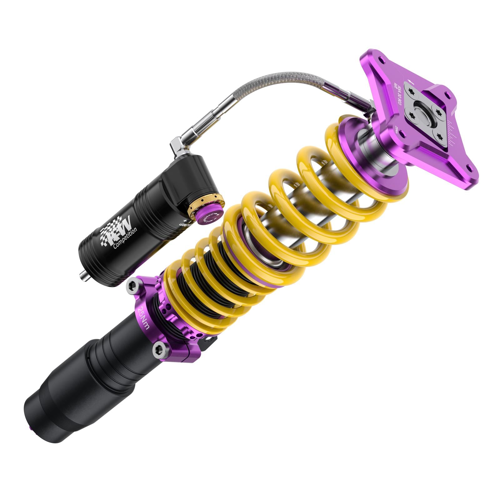 KW Coilover suspension V4 Racing incl. top mounts for BMW Series 2 Coupe (G42, G87) 08/2021- / Series 3 (G20, G80) / Series 4 Coupe (G22, G82) 07/2020-