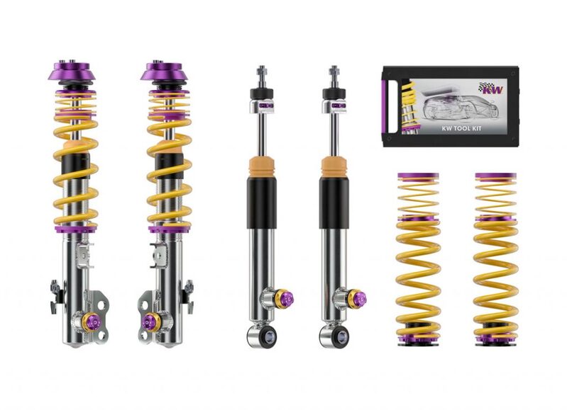 KW Coilover suspension V4 Clubsport incl. top mounts TOYOTA YARIS (_P21_, _PA1_, _PH1_) 02/2020-