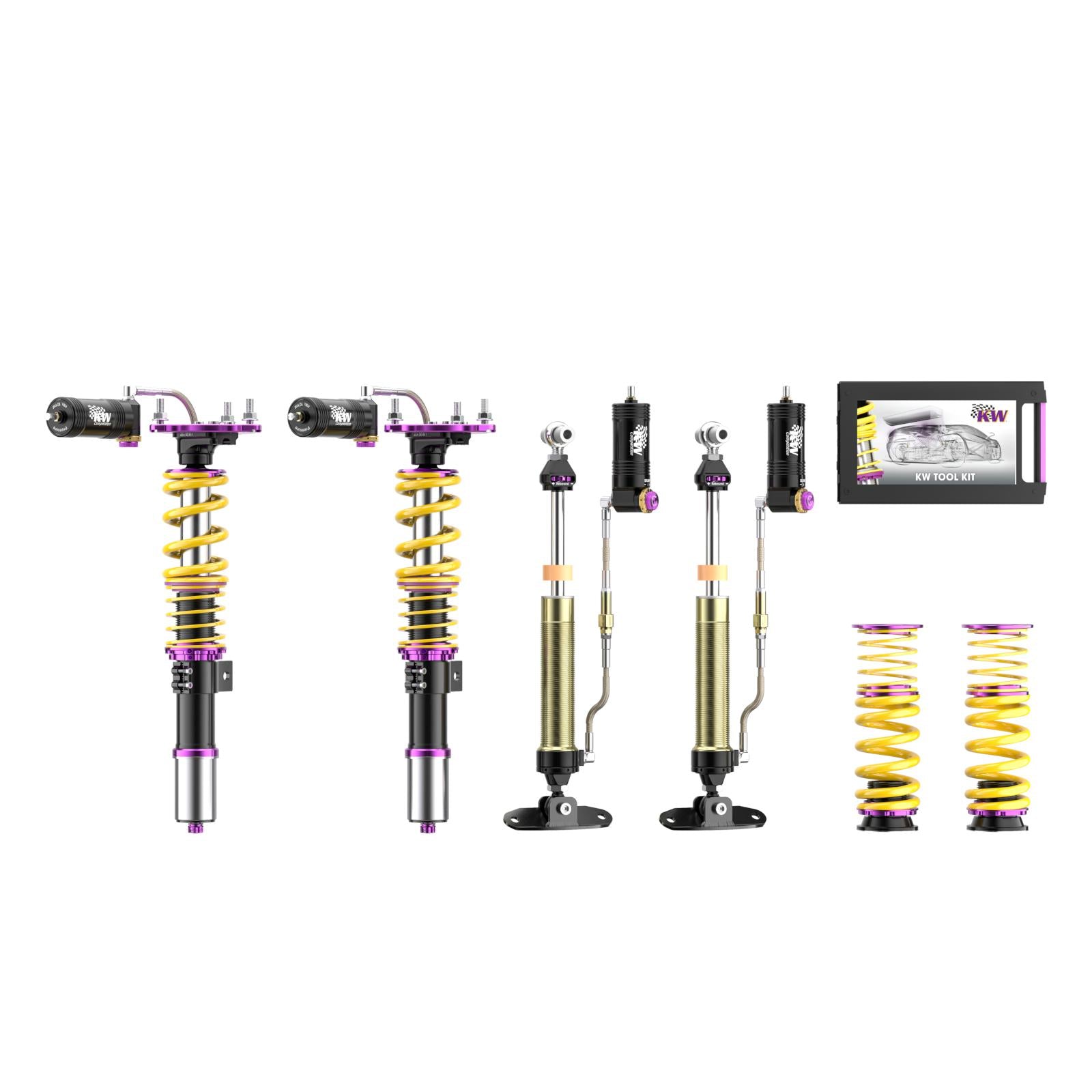 KW Coilover suspension V4 racing for Hyundai i30 (PDE, PD, PDEN) 11/2016-