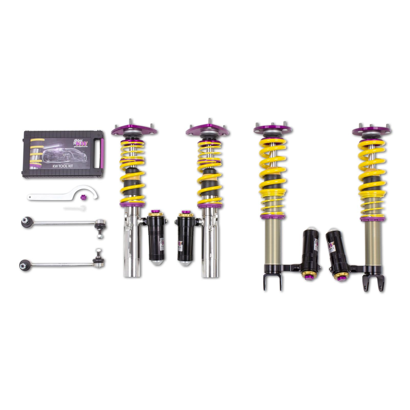 KW Coilover suspension V4 Clubsport incl. top mounts PORSCHE 911 (997) 07/2004-12/2013 (39771223)